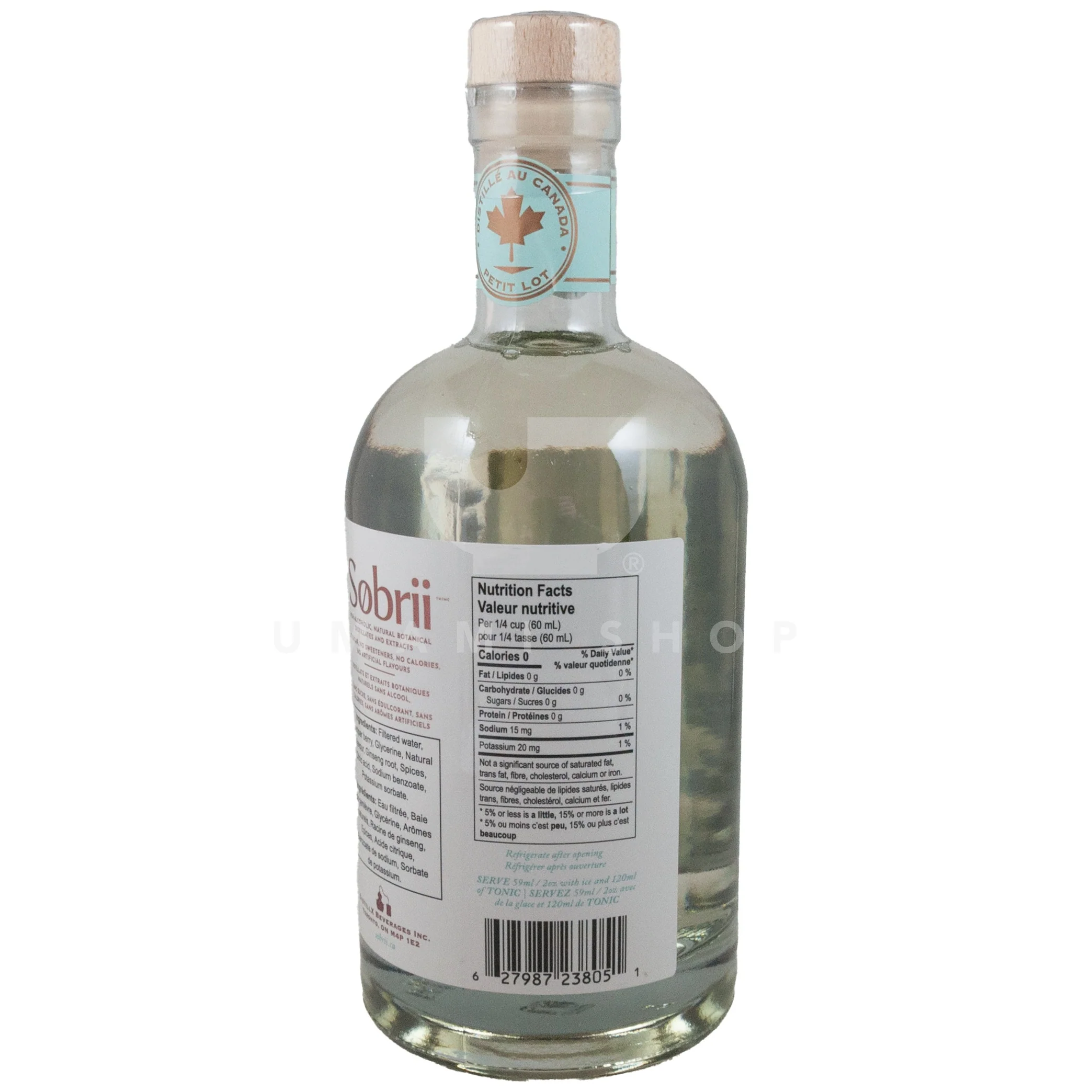 "0-Gin" Non Alcoholic Spirits - Image 2