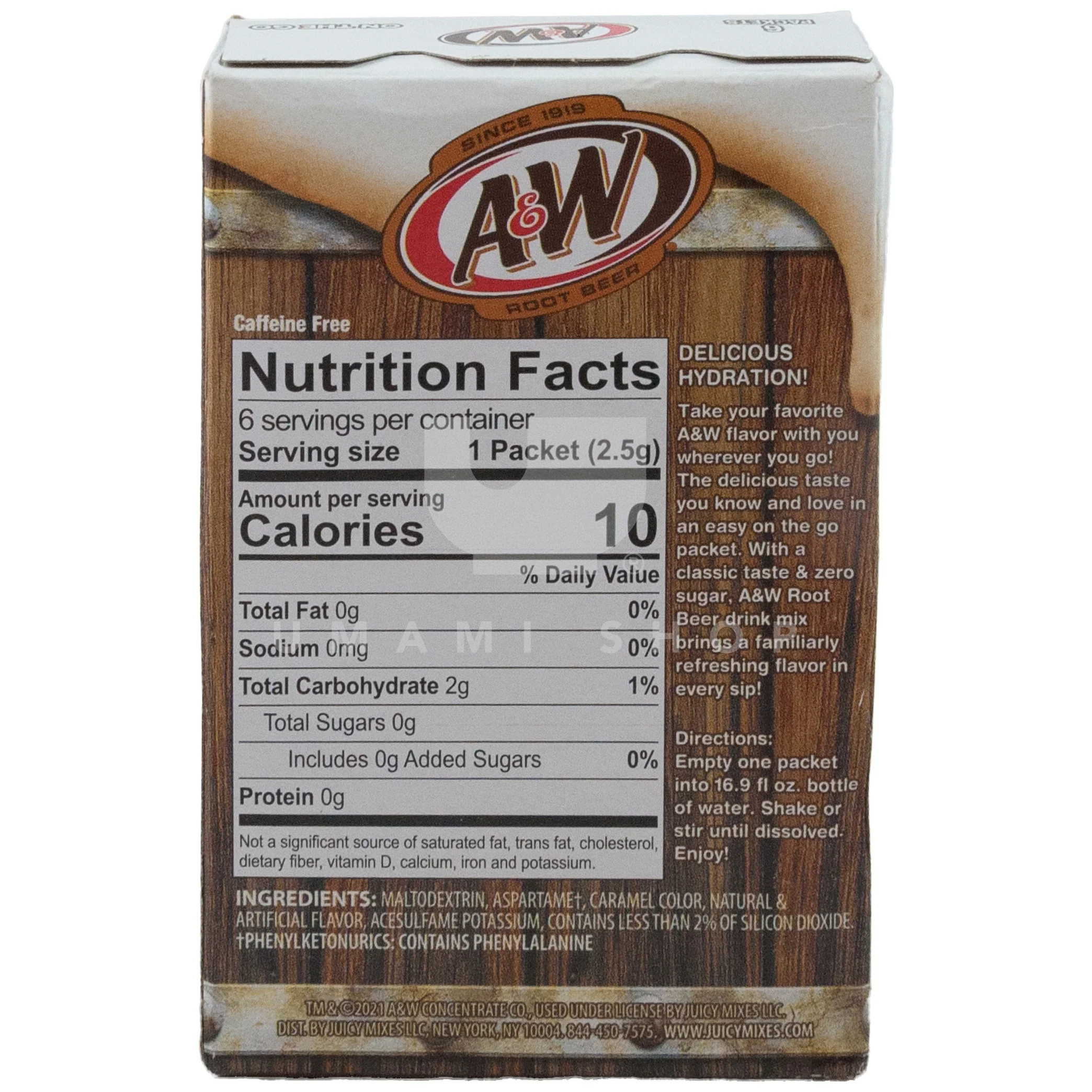 A&W Root Beer Drink Mix - Image 2