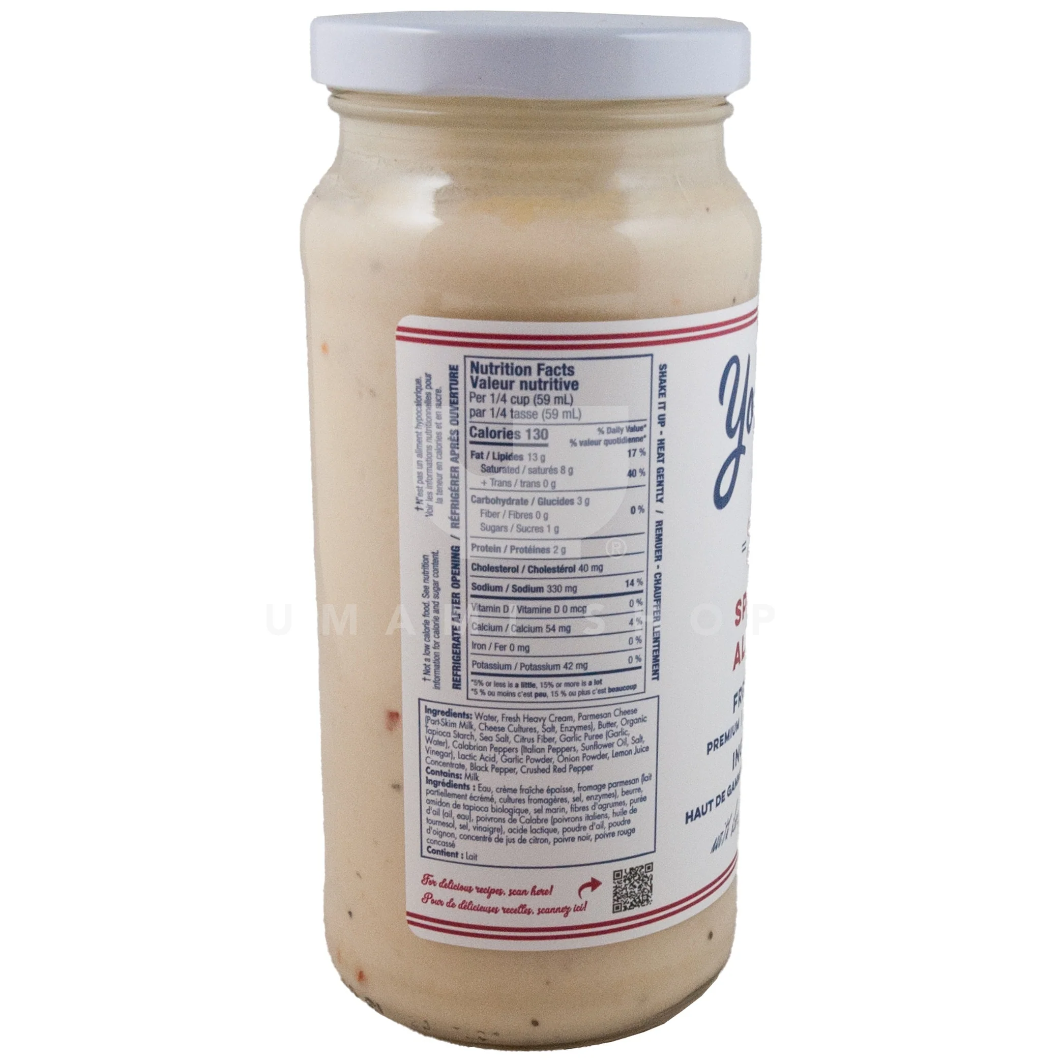 Alfredo Sauce w/Calabrian Chili - Image 2