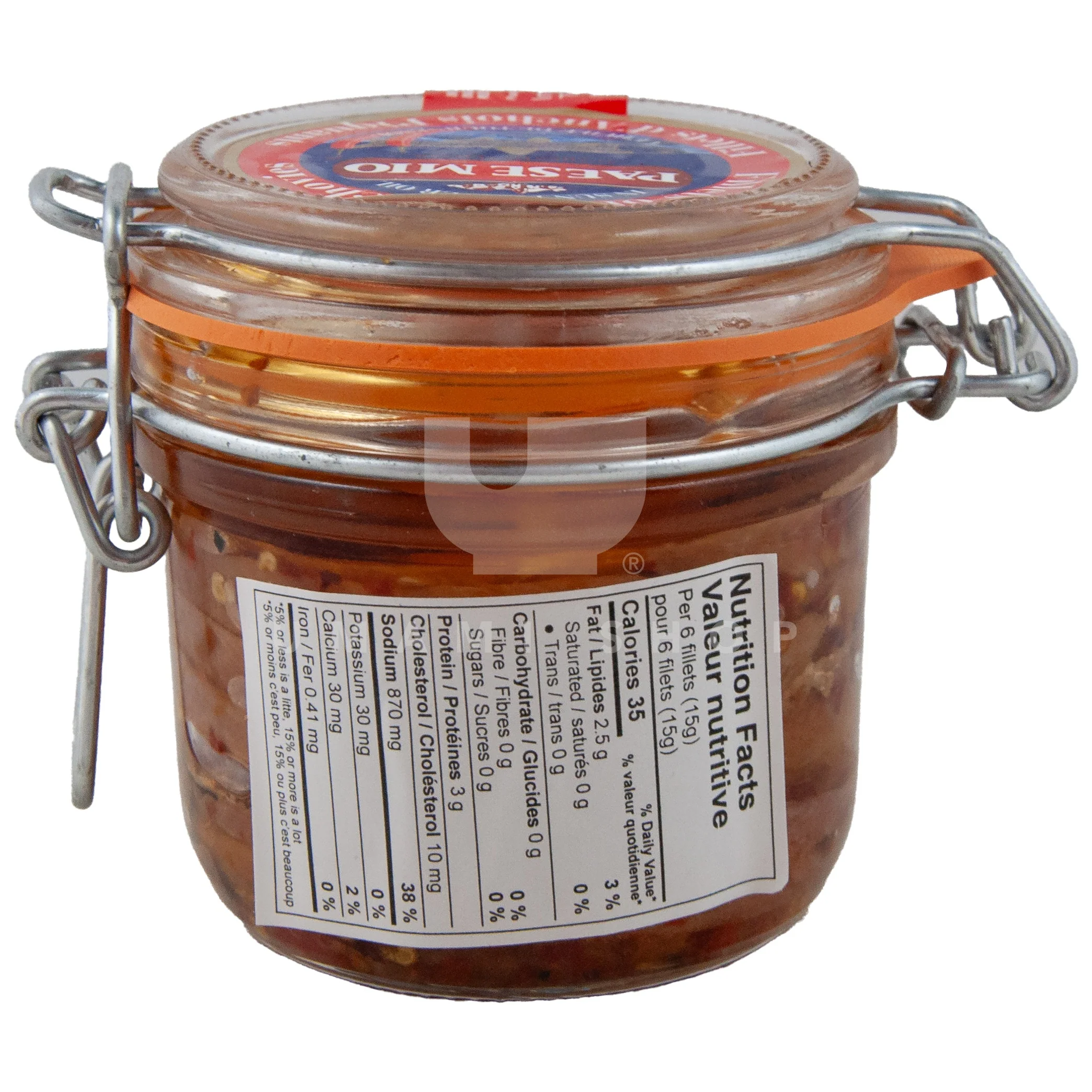 Anchovies Fillets Spicy 7.8oz (Jar) - Image 2