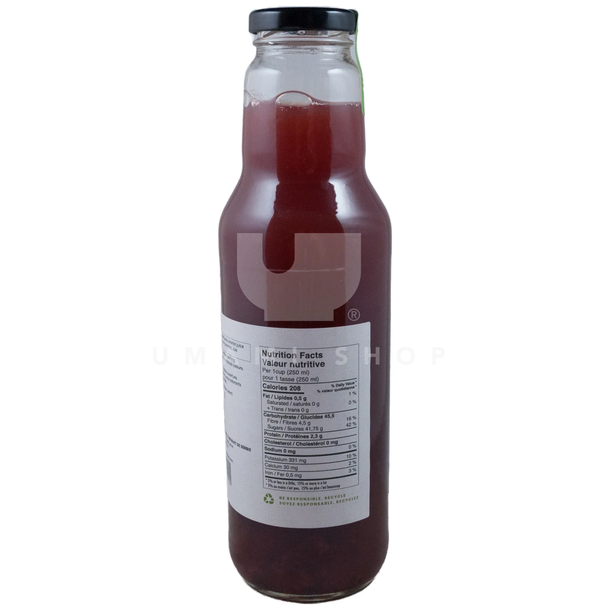 Apple Aronia Juice (Glass) - Image 2