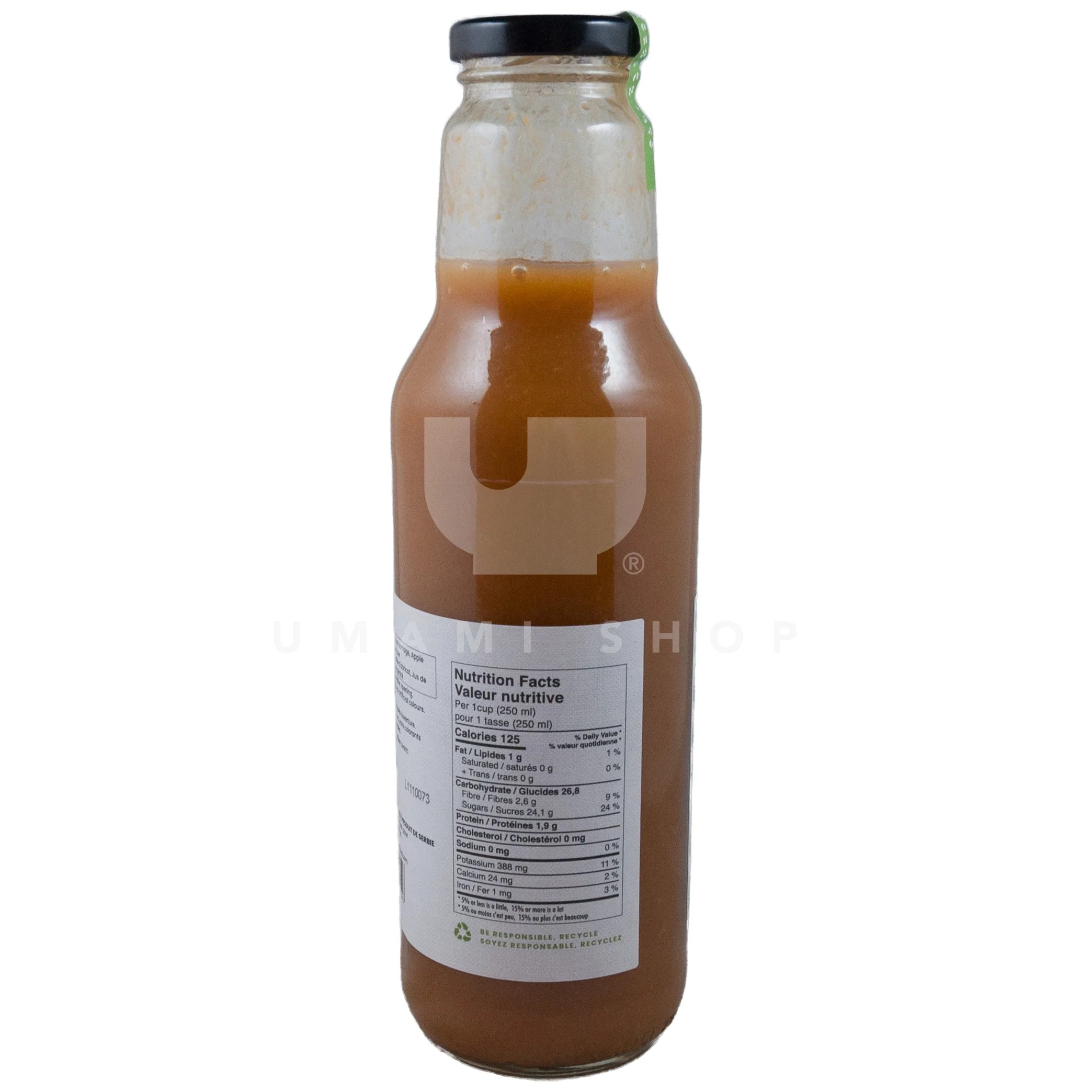 Apricot Apple Juice (Glass) - Image 2