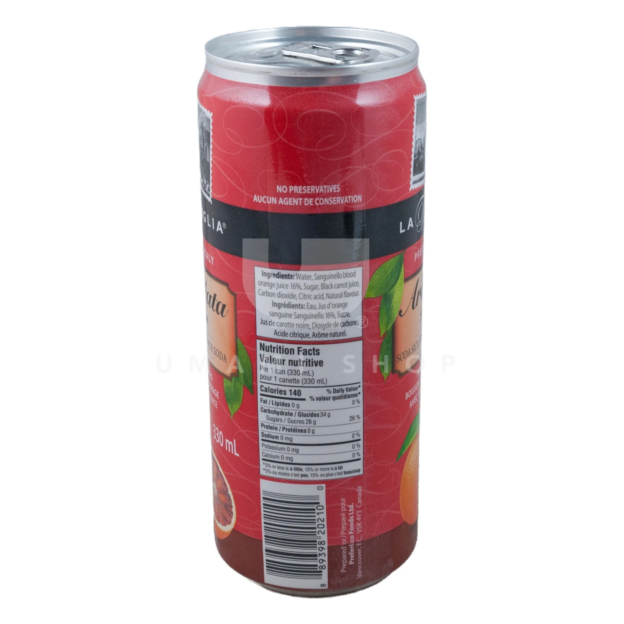Aranciata Blood Orange Soda - Image 2
