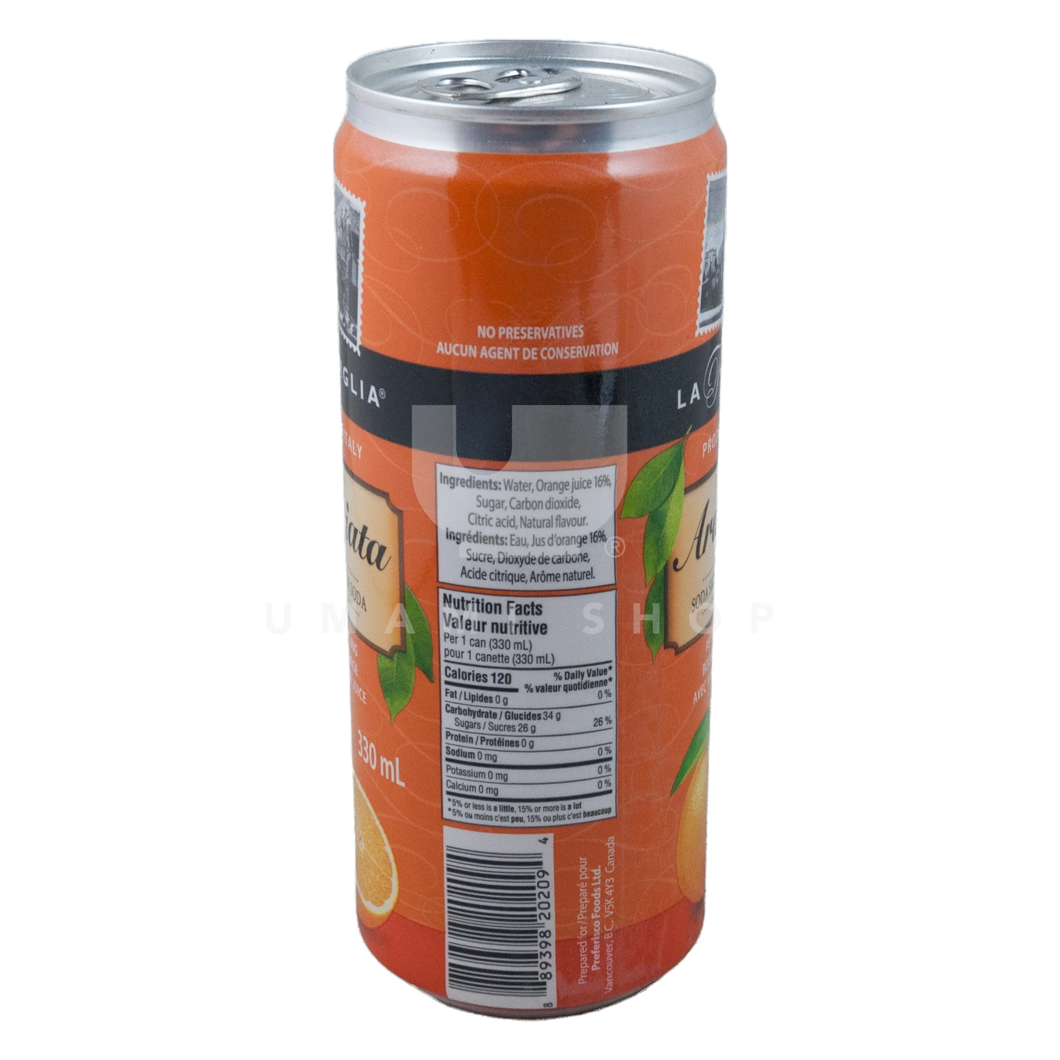 Aranciata Sicilian Orange Soda - Image 2