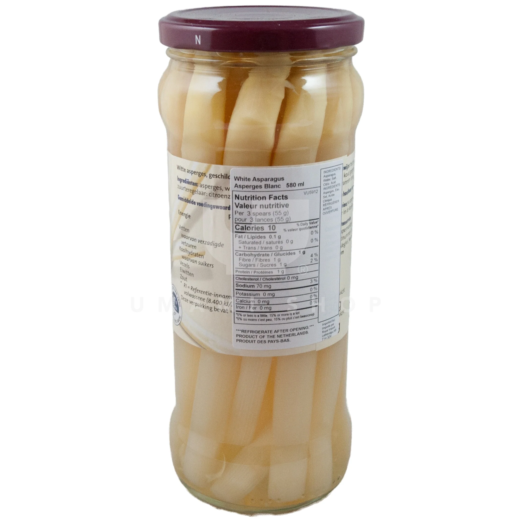Asparagus White Jumbo (Jar) - Image 2