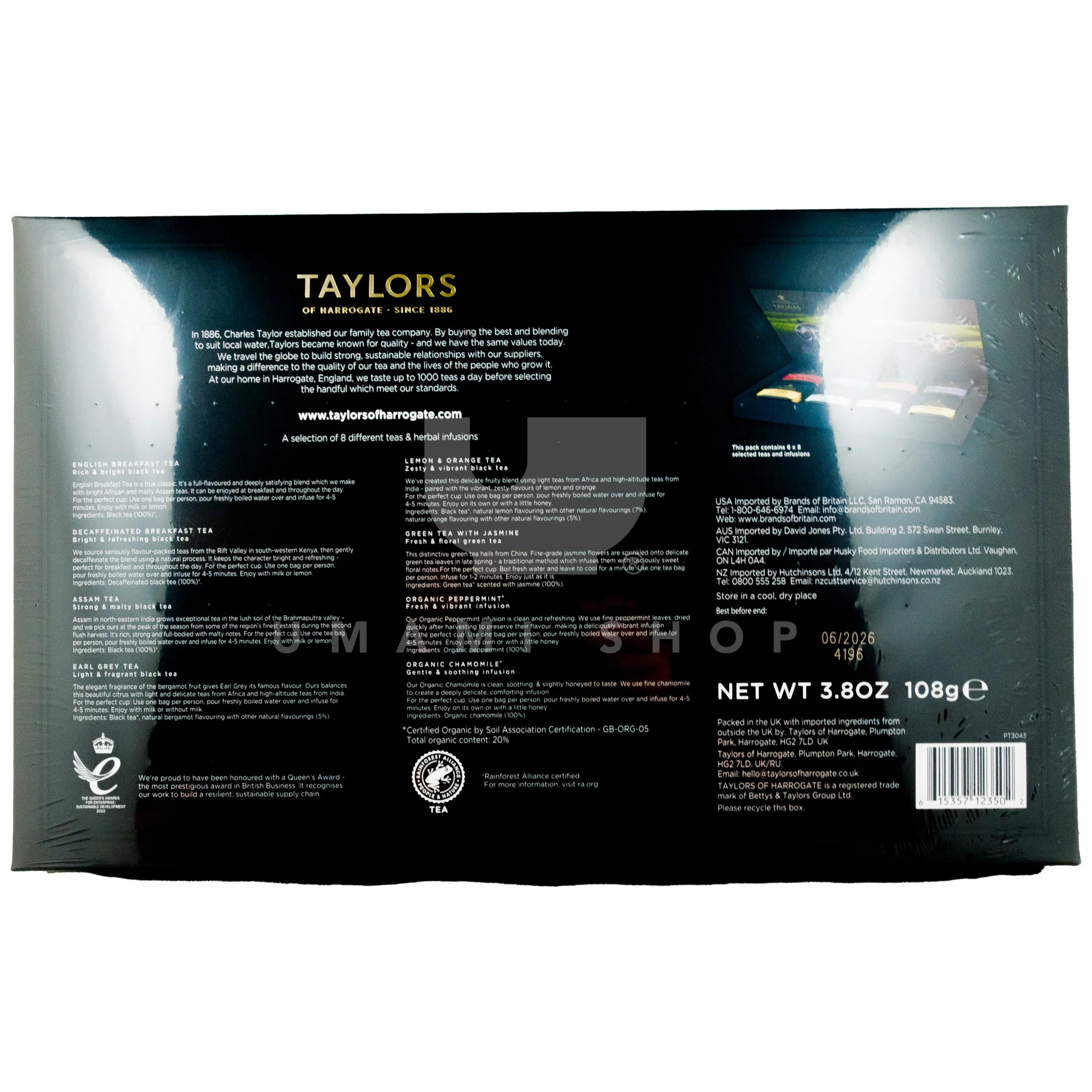 Assorted Speciality Teas 48xbags - Image 2