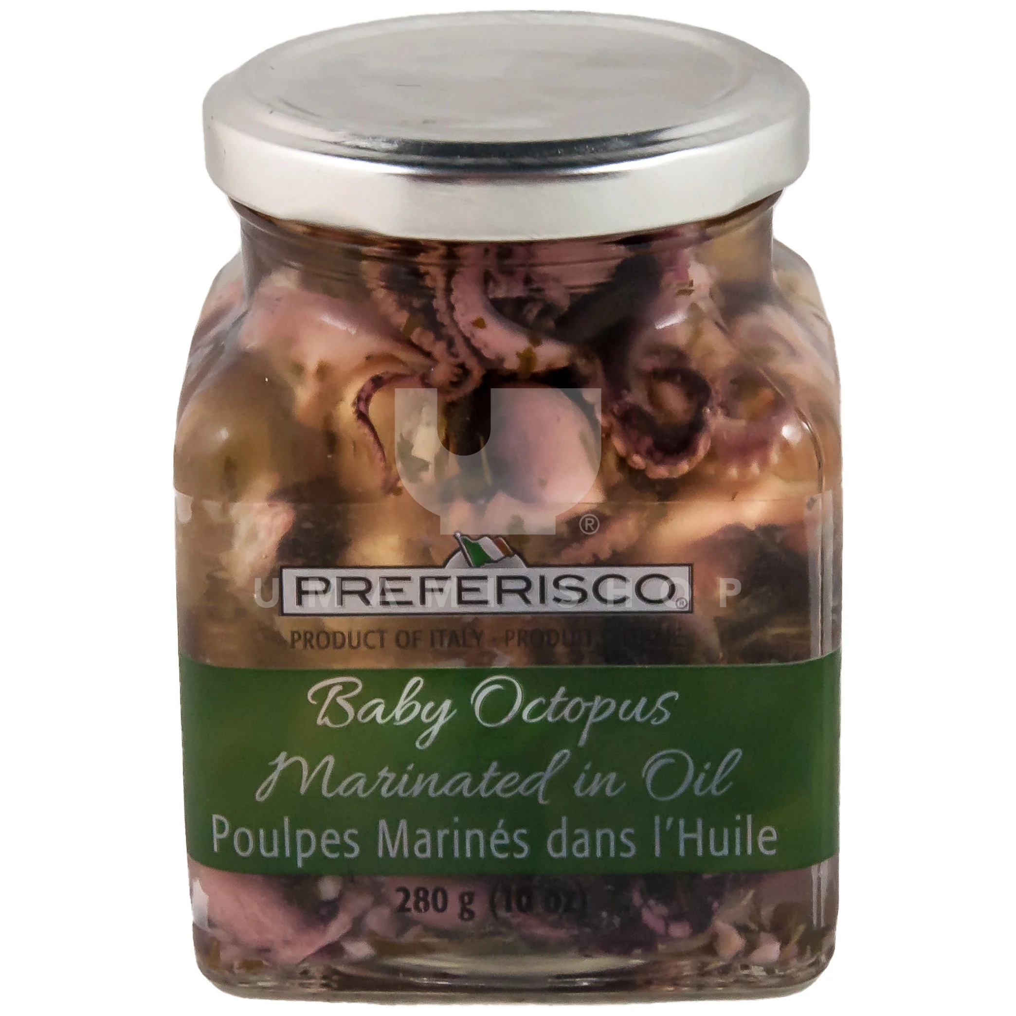 Baby Octopus in Oil
