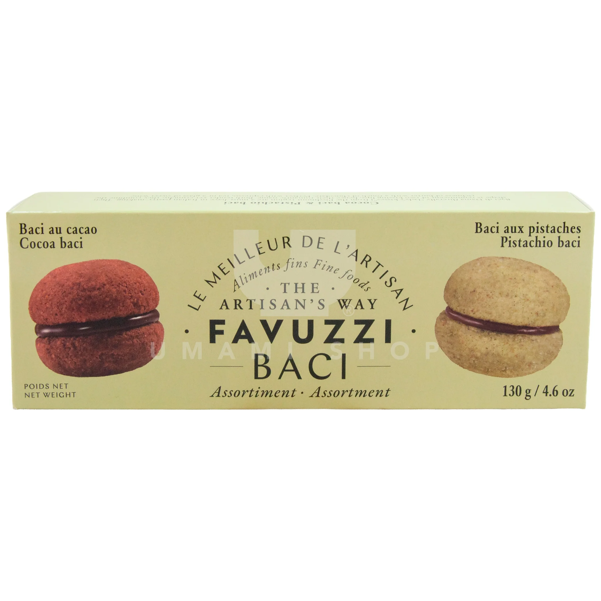 Baci Cookies Assorted (Cocoa & Pistachio)