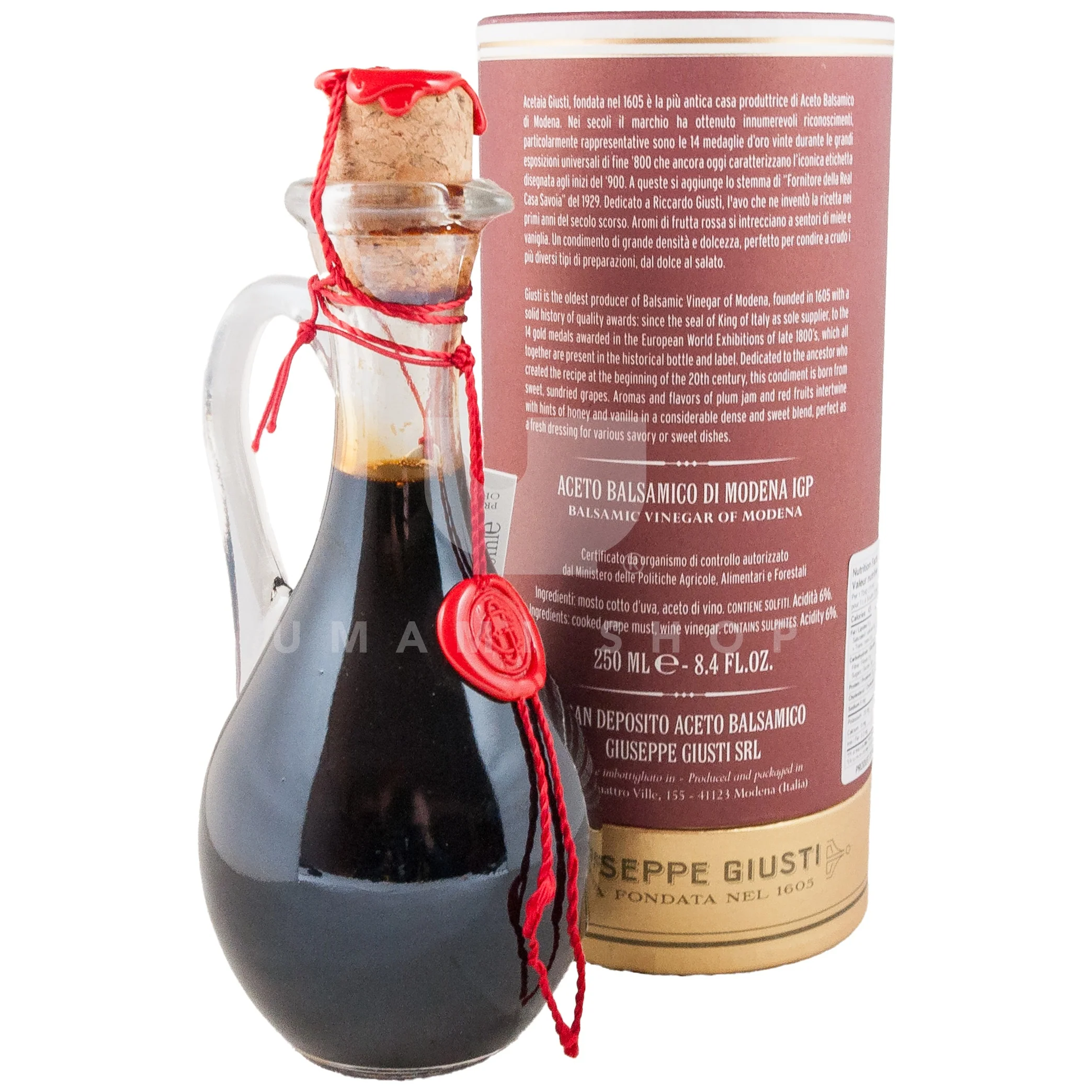Balsamic Vinegar of Modena (3x Gold) "Anforina" - Image 2