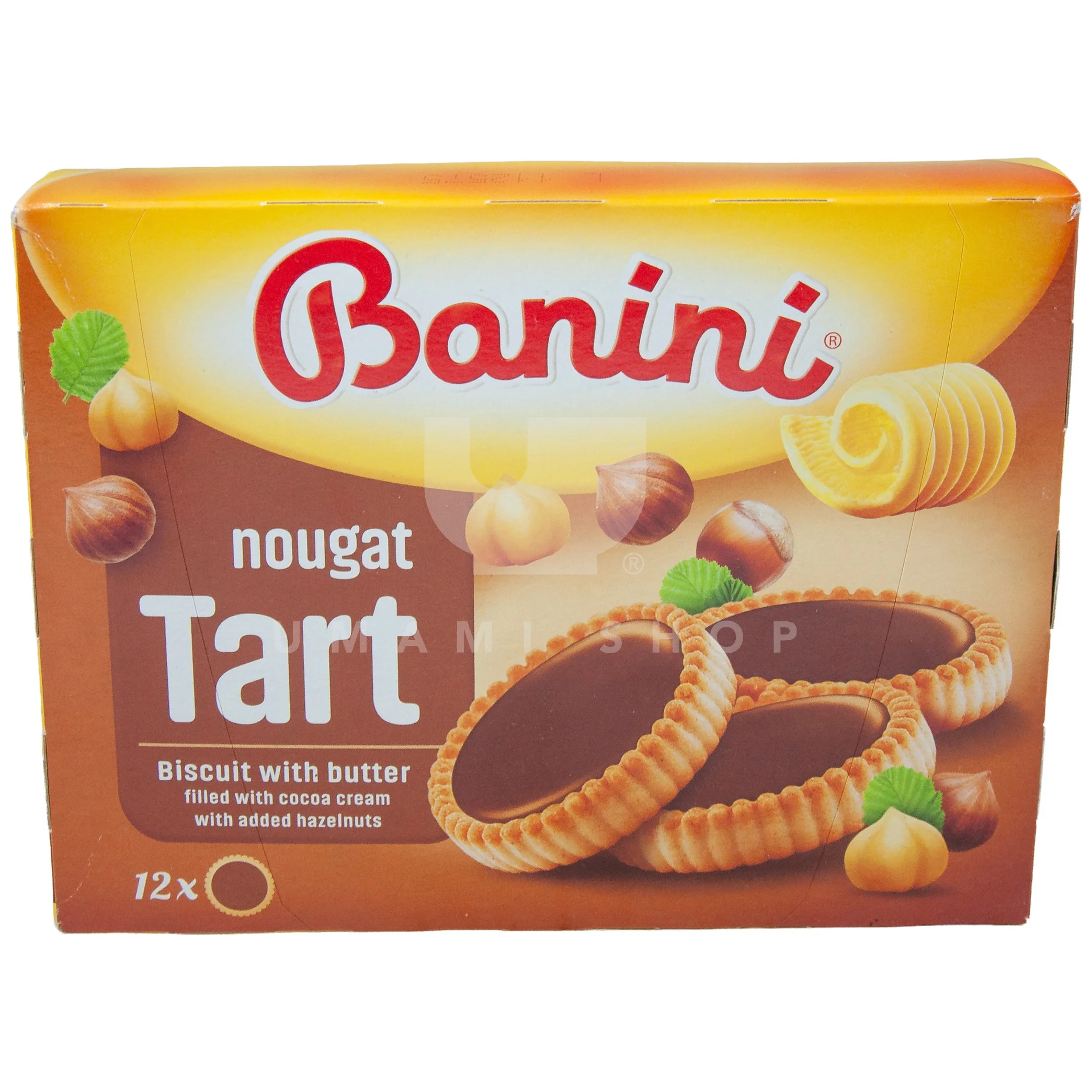 Banini Nougat Tart 12xPcs