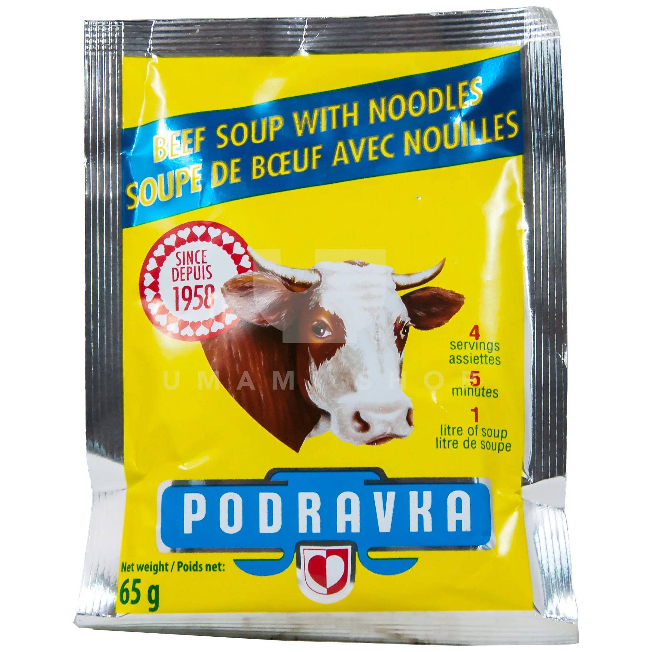Beef Soup w/ Noodles
