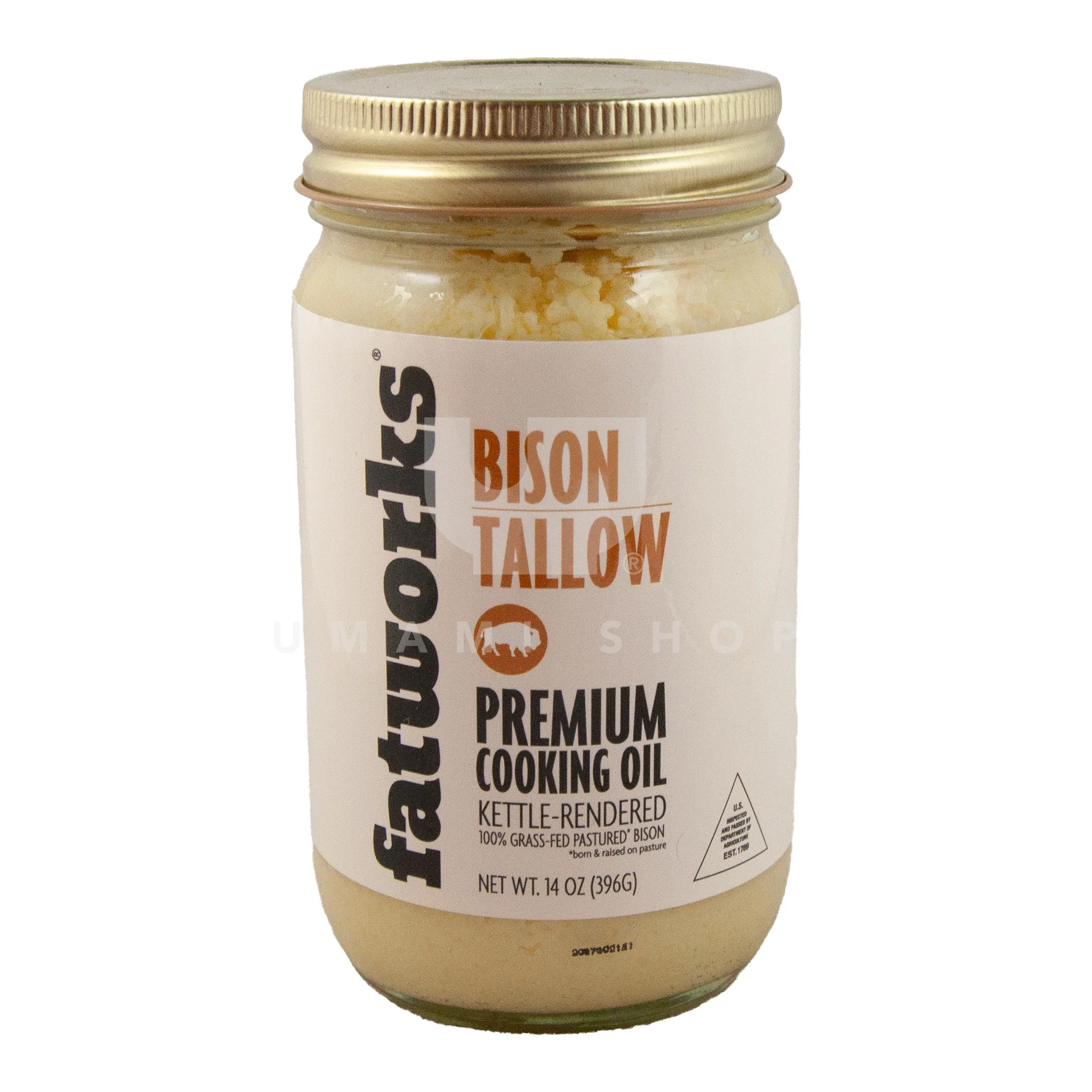 Bison Tallow Premium Cooking Oil (L)