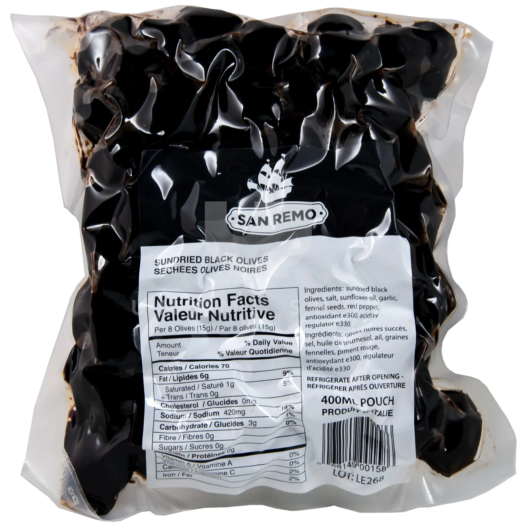 Black Olives Sundried (Pouch) - Image 2