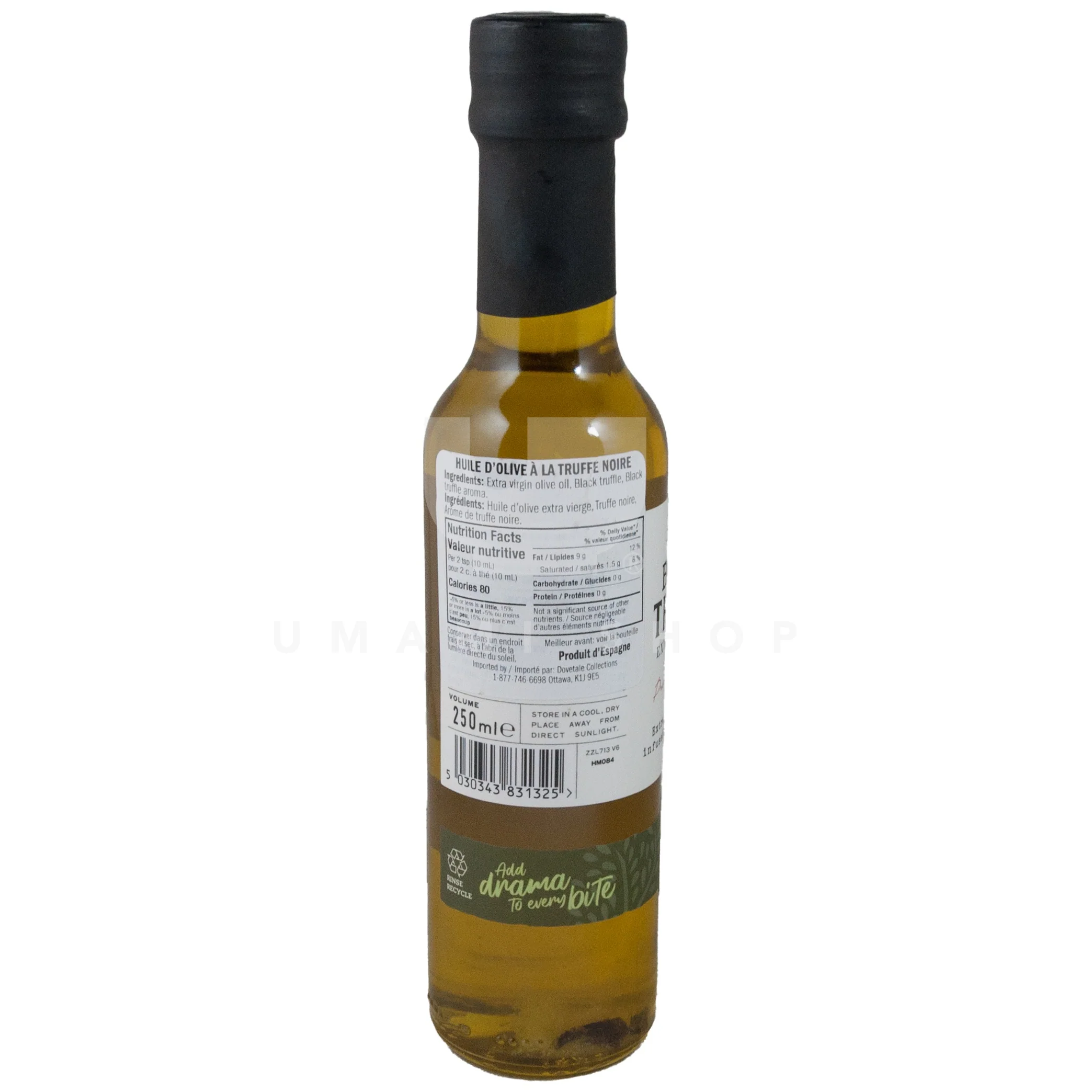 Black Truffle Infused Olive Oil - Image 2