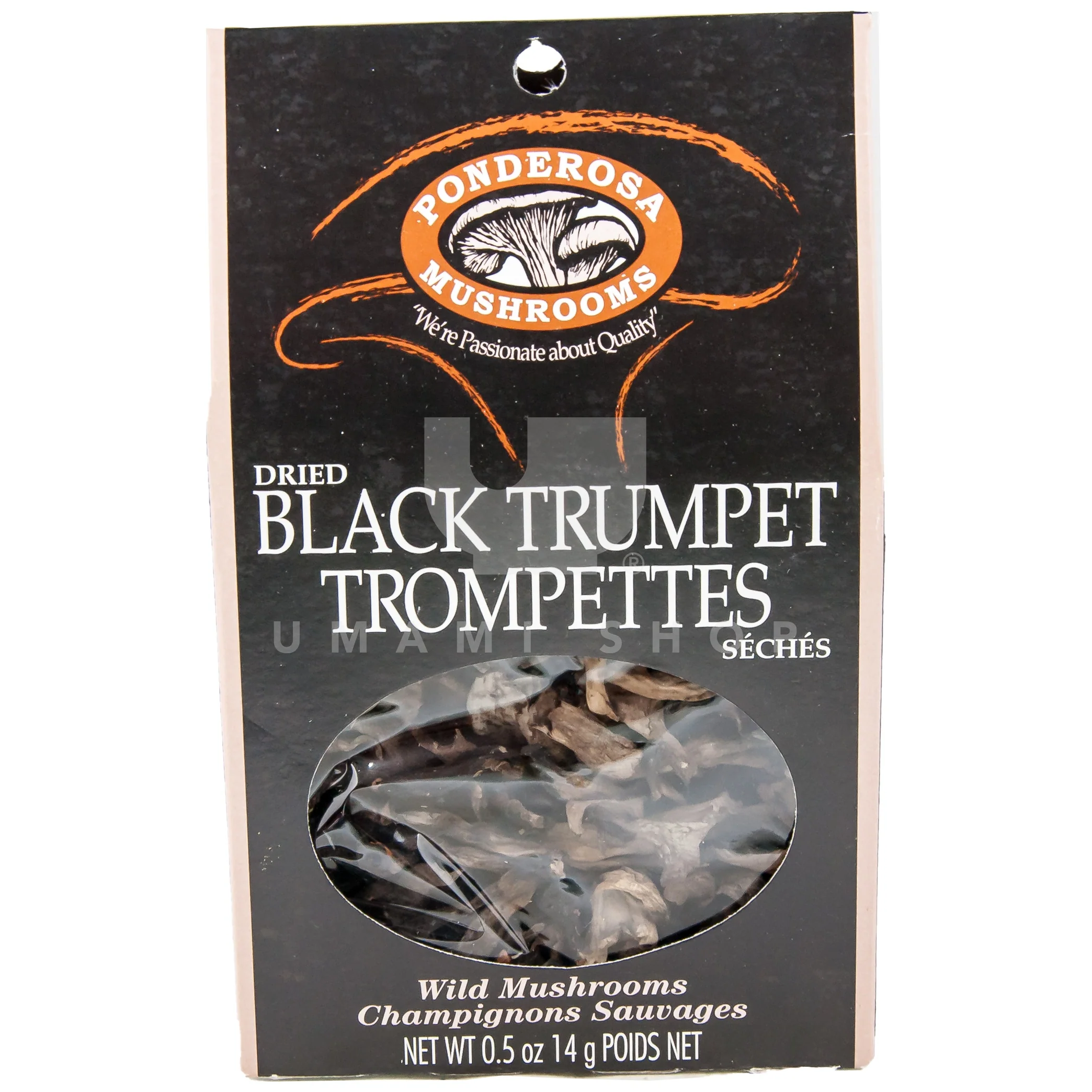 Black Trumpet Mushroom Dried