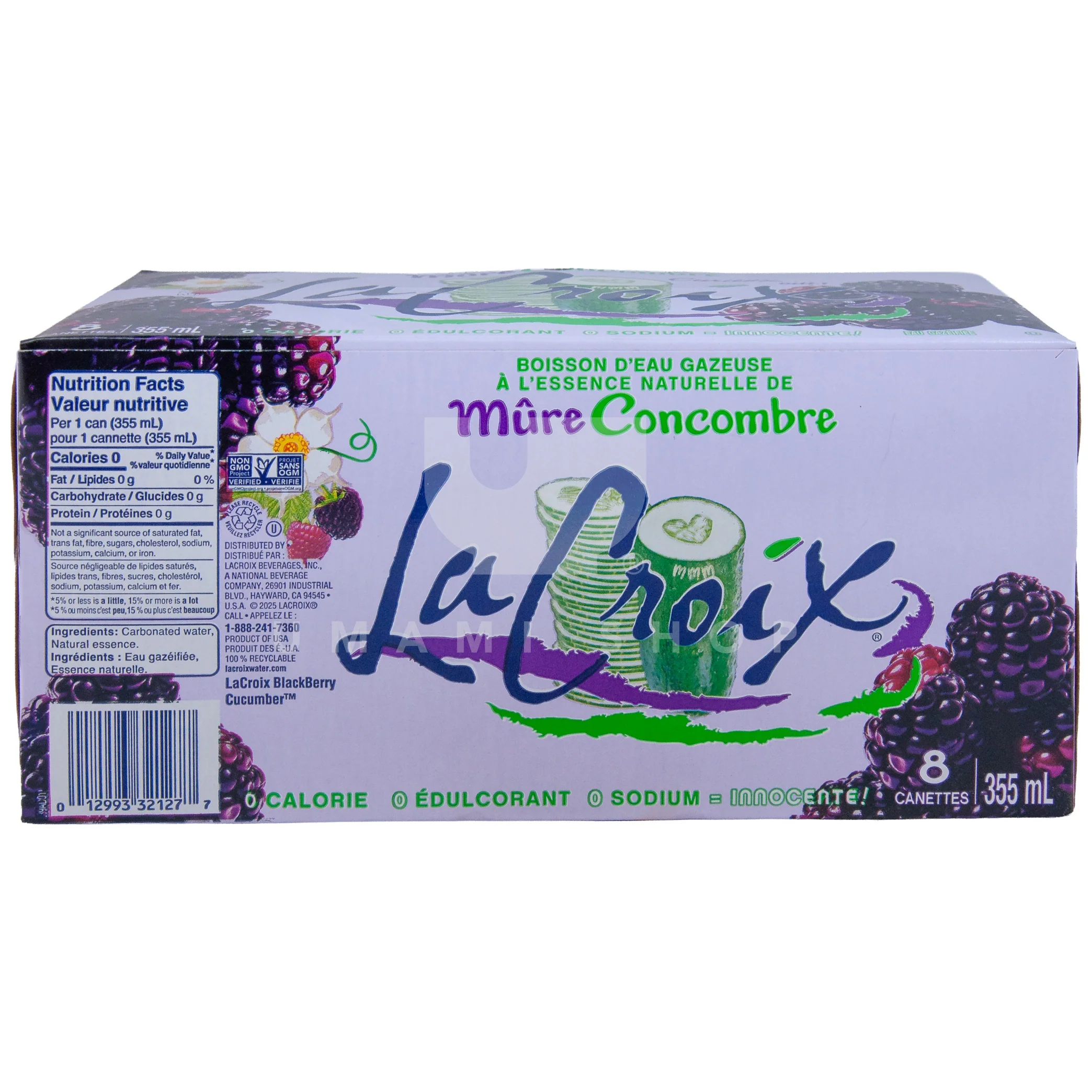 Blackberry Cucumber Water 8xPack - Image 2