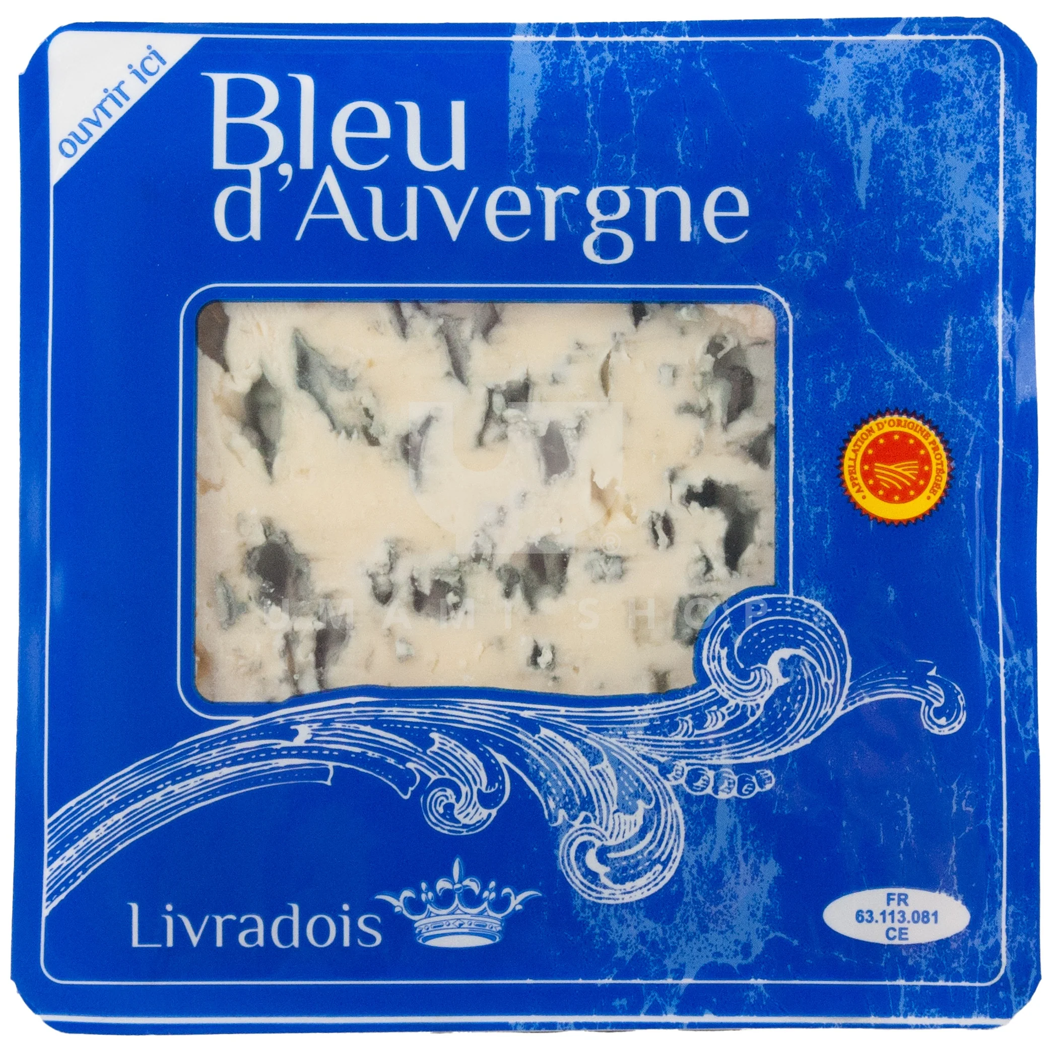 Bleu d'Auvergne (Blue-Veined Cheese)