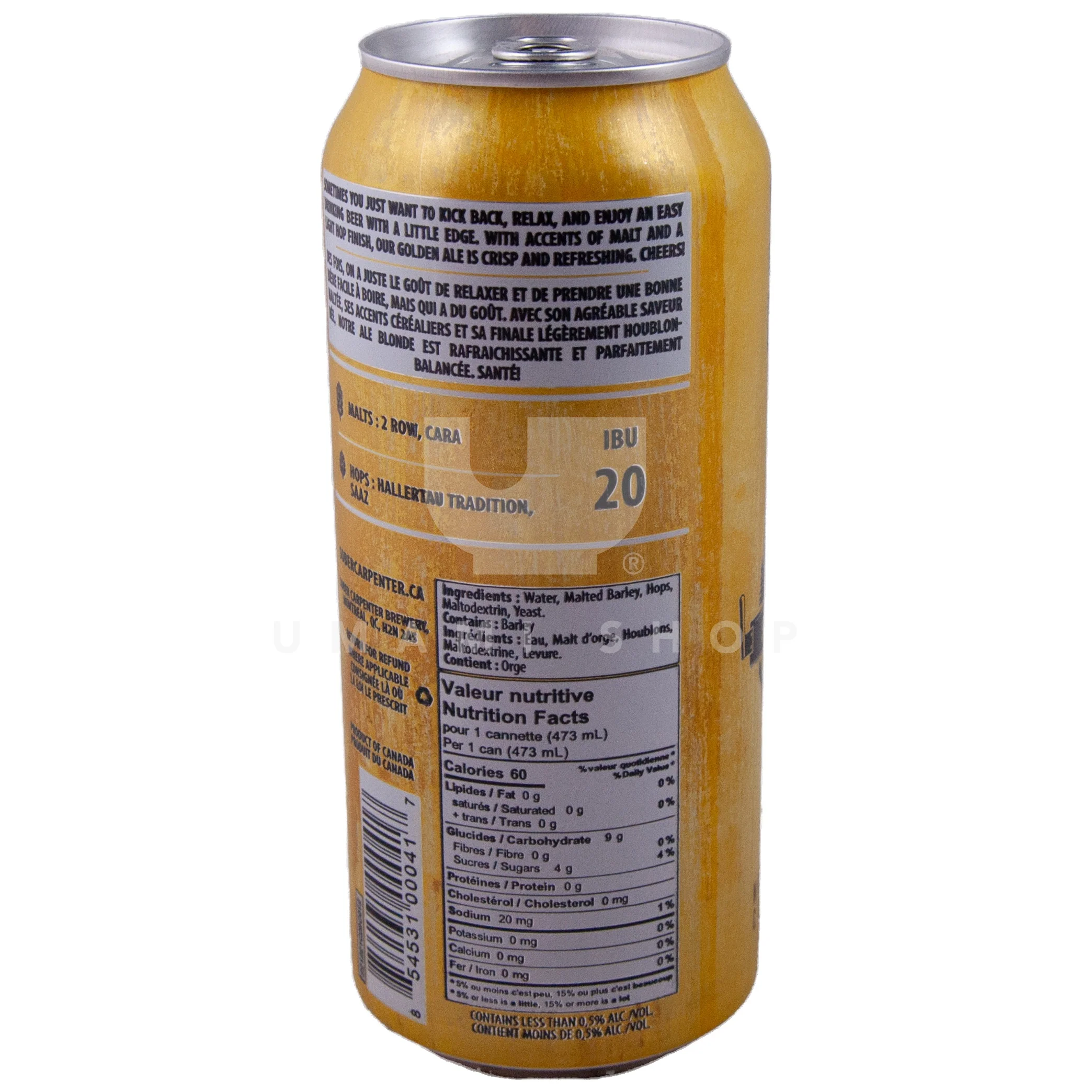 Blonde Ale Non Alcoholic Beer - Image 2