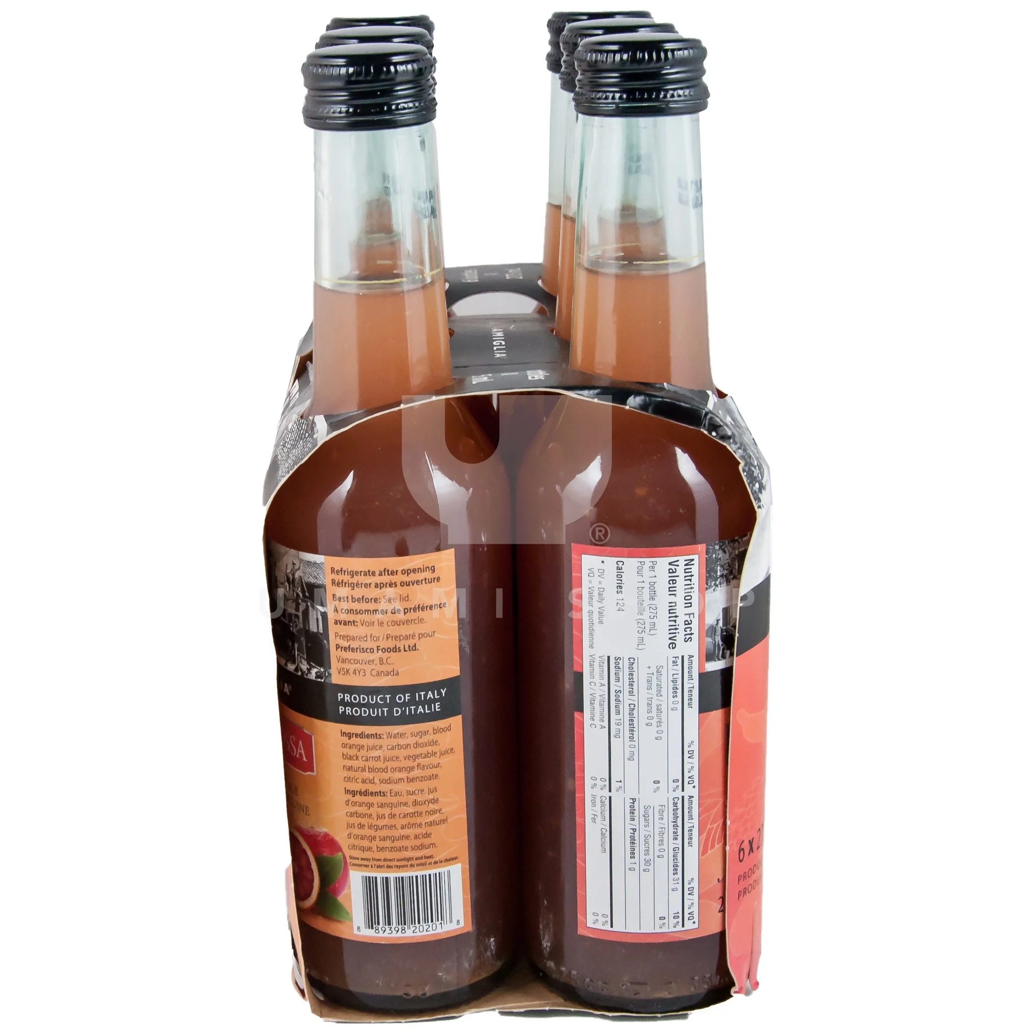 Blood Orange Sparkling 6Pack - Image 2