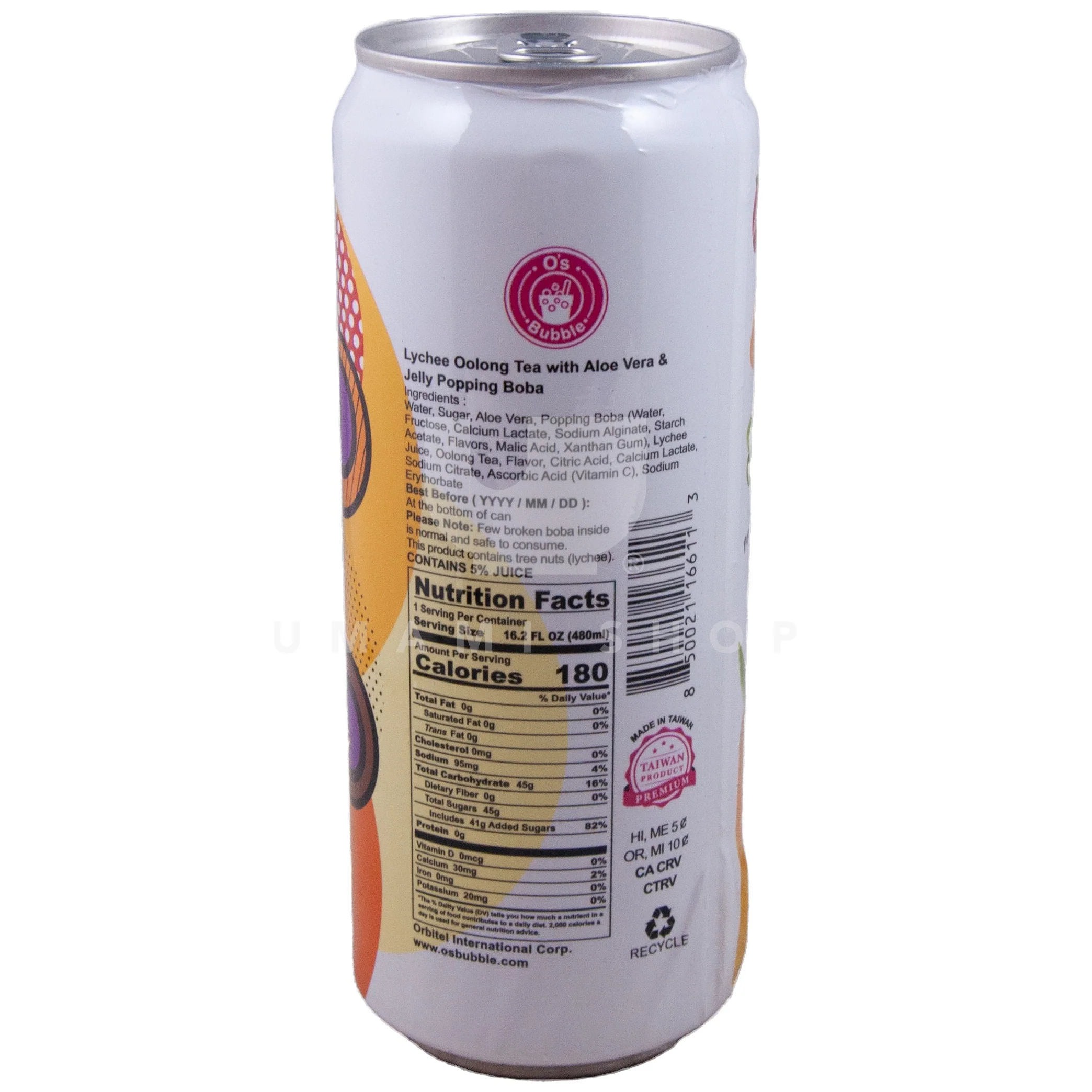 Boba Lychee Oolong & Aloe Vera - Image 2