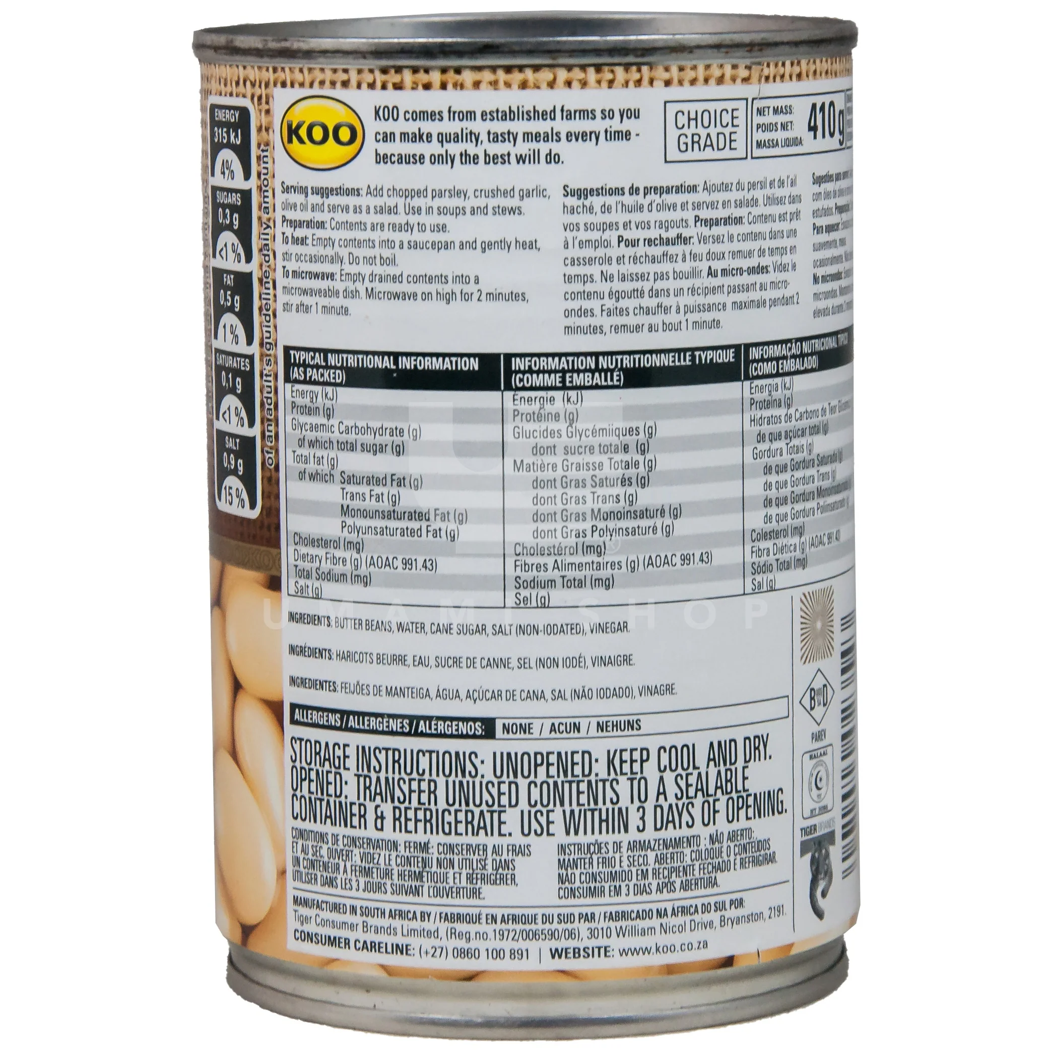 Butter Beans (Can) - Image 2