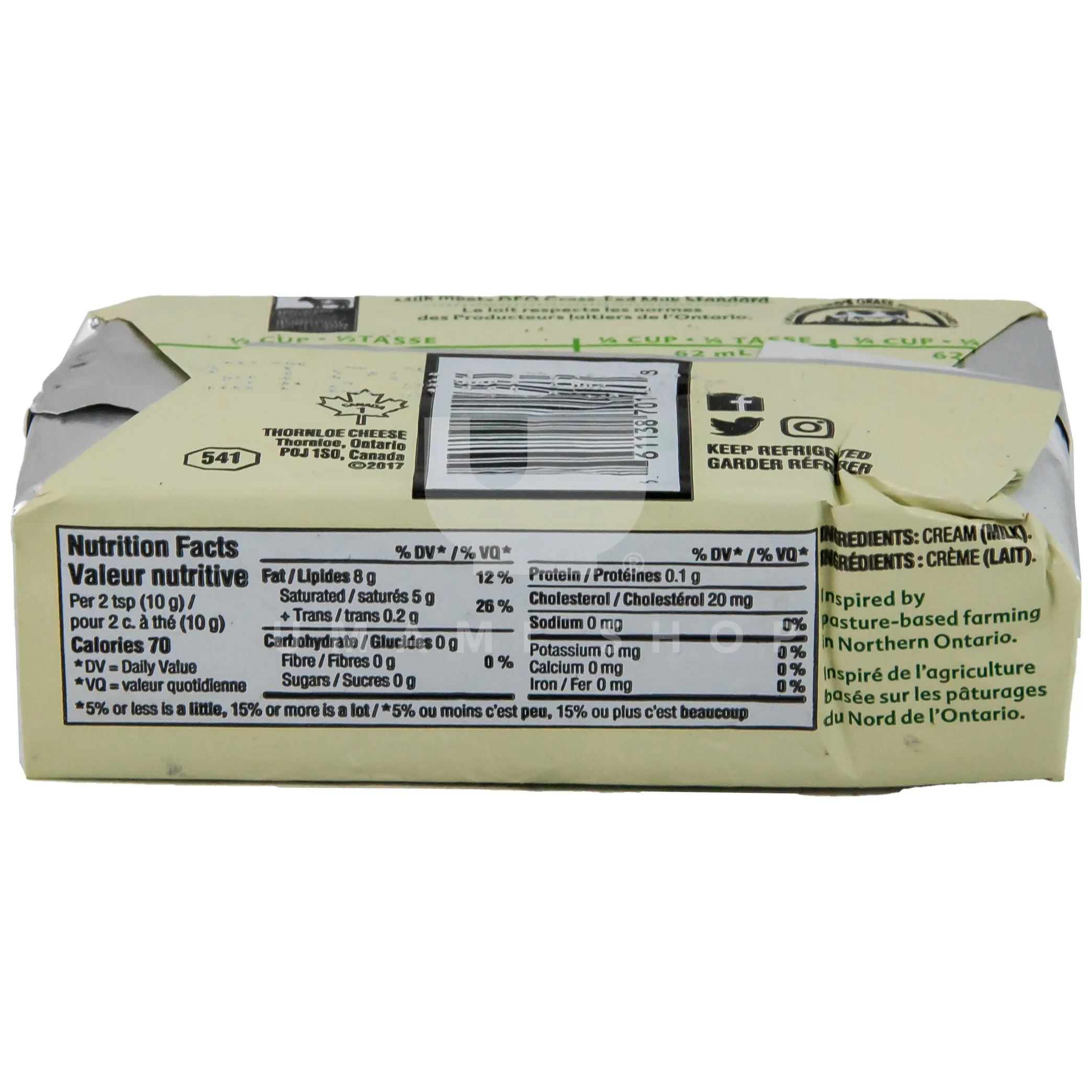 Butter Gras Fed Unsalted - Image 2