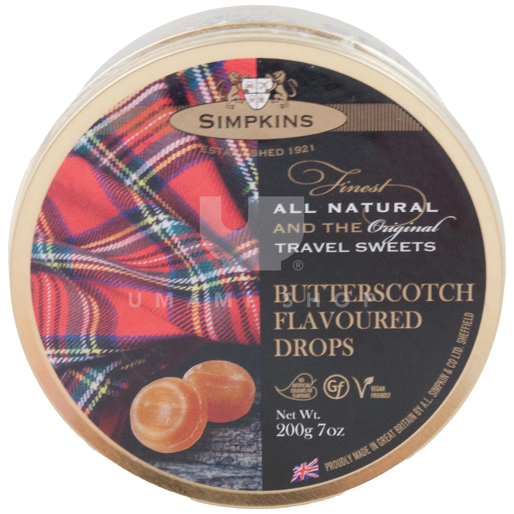 Butterscotch Candy Drops (Tin)