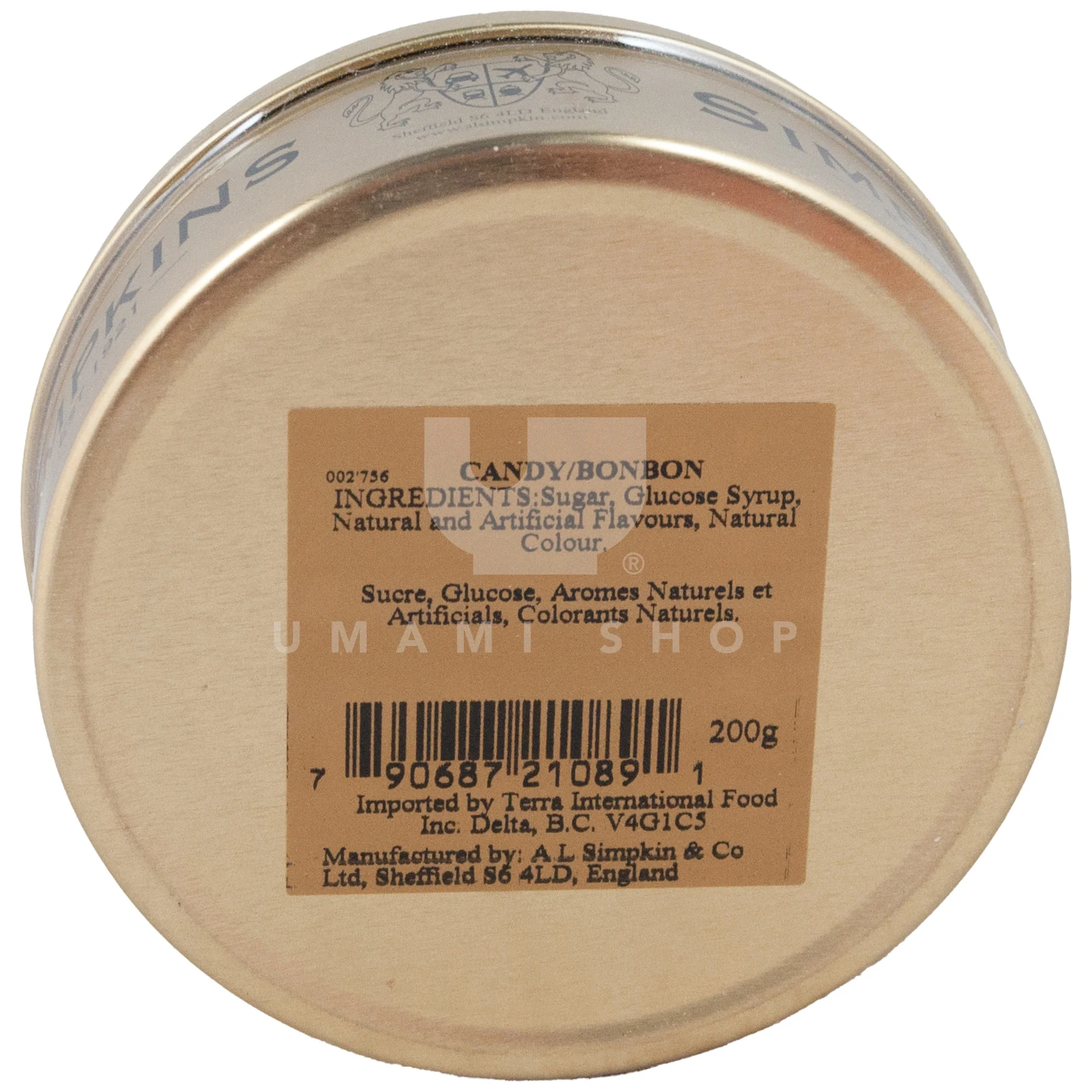 Butterscotch Candy Drops (Tin) - Image 2