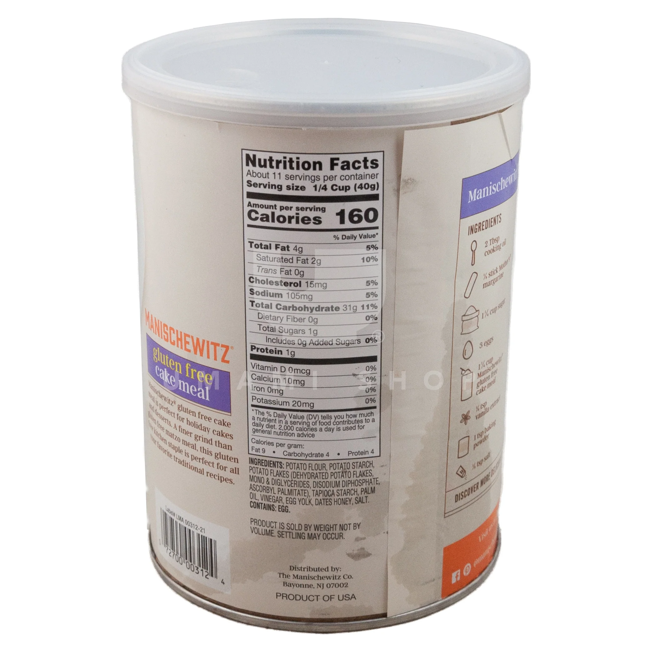 Cake Meal 1lb (GF) - Image 2