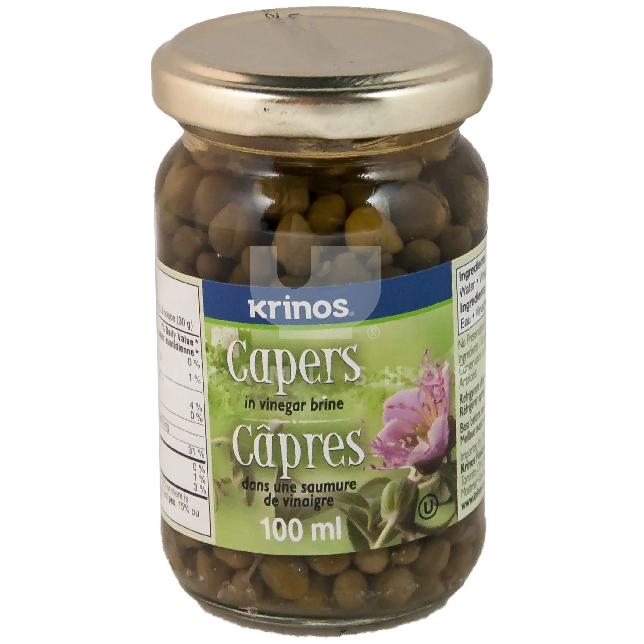 Capers in Vinegar Brine
