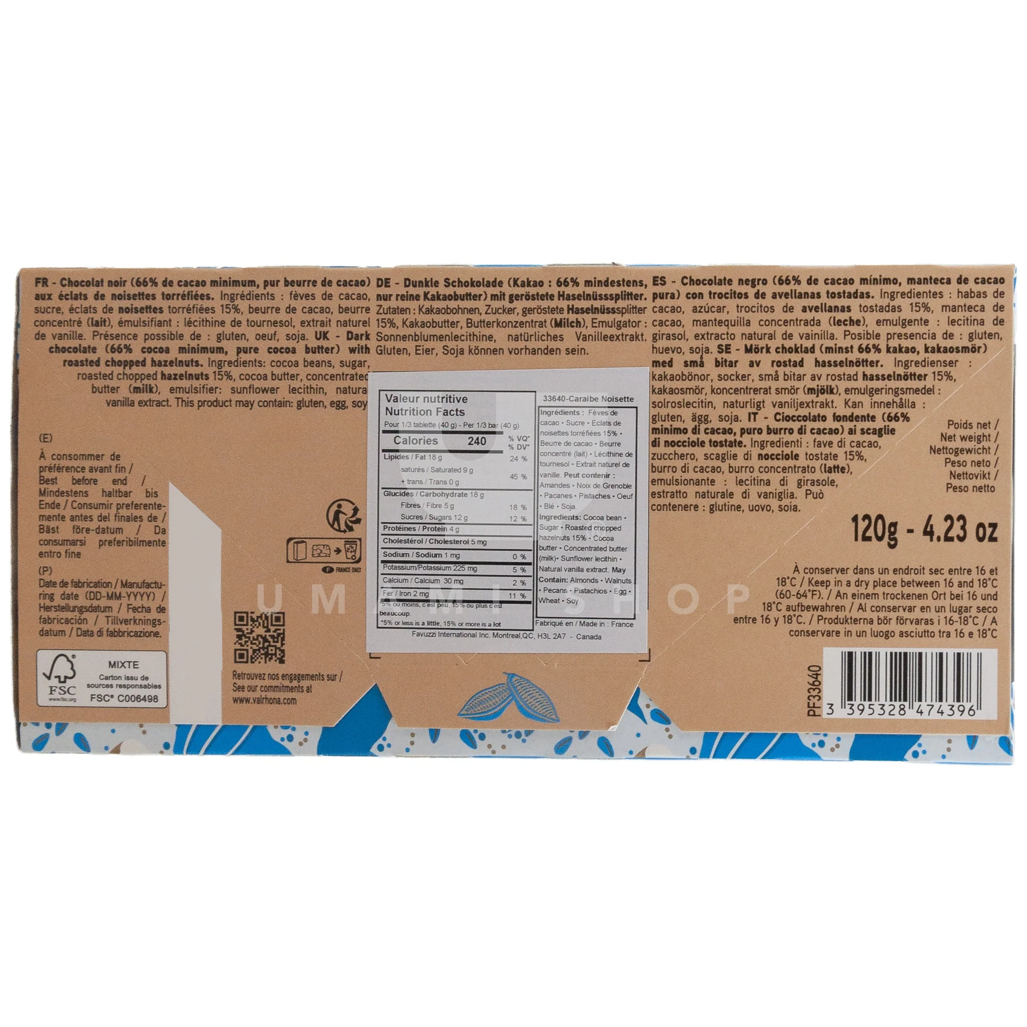 Caraibe Dark Chocolate 66% (L) - Image 2