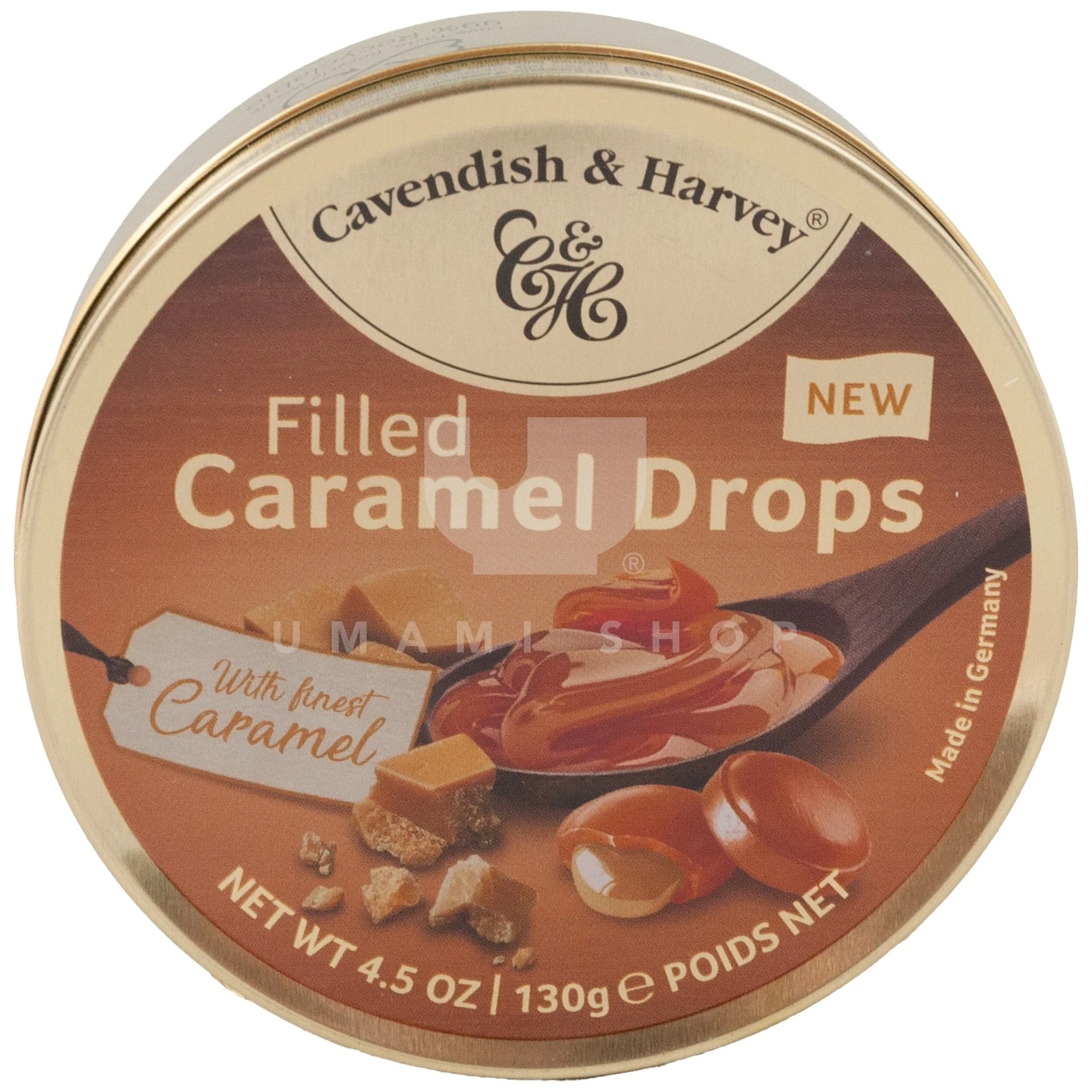 Caramel Candy Drops (Tin)