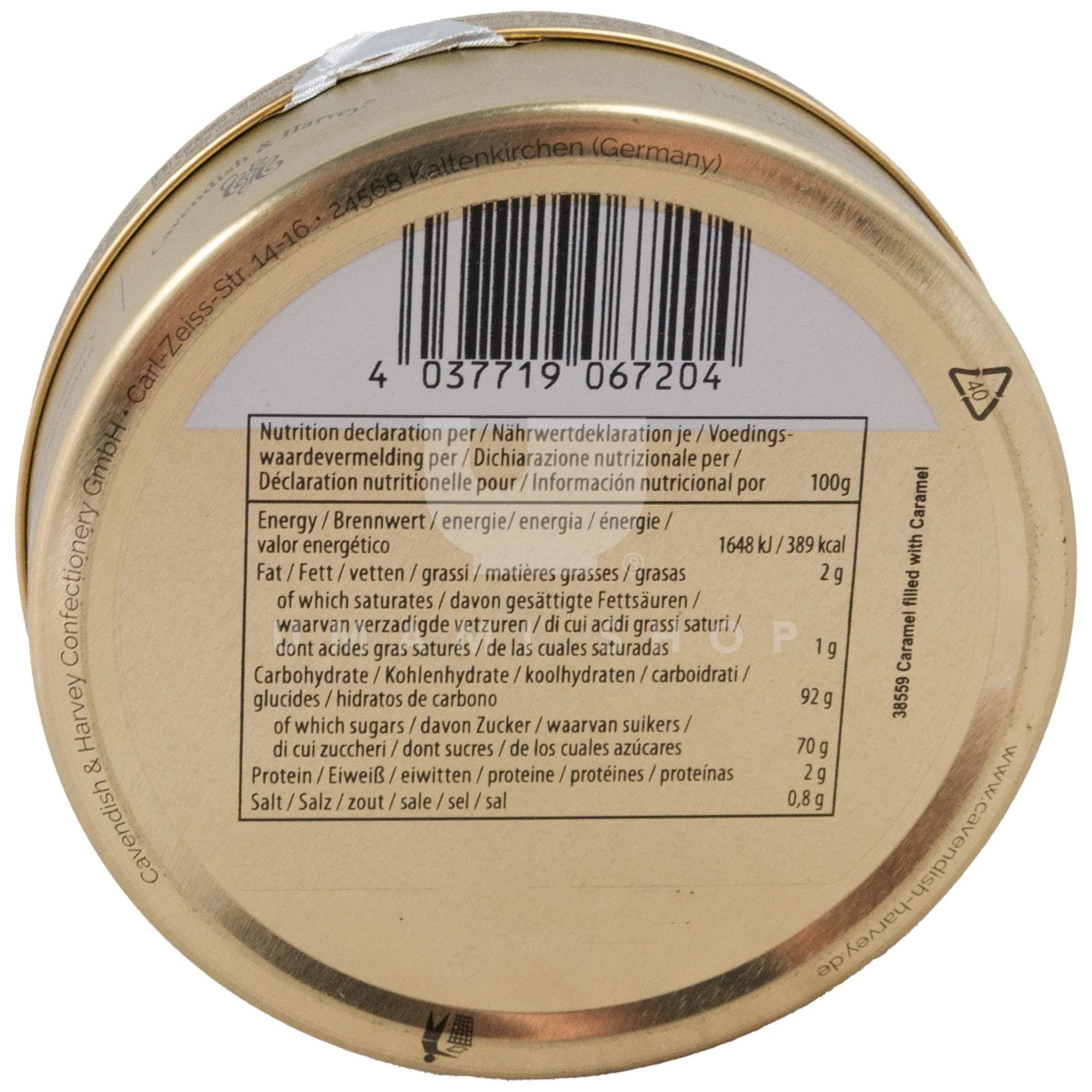 Caramel Candy Drops (Tin) - Image 2