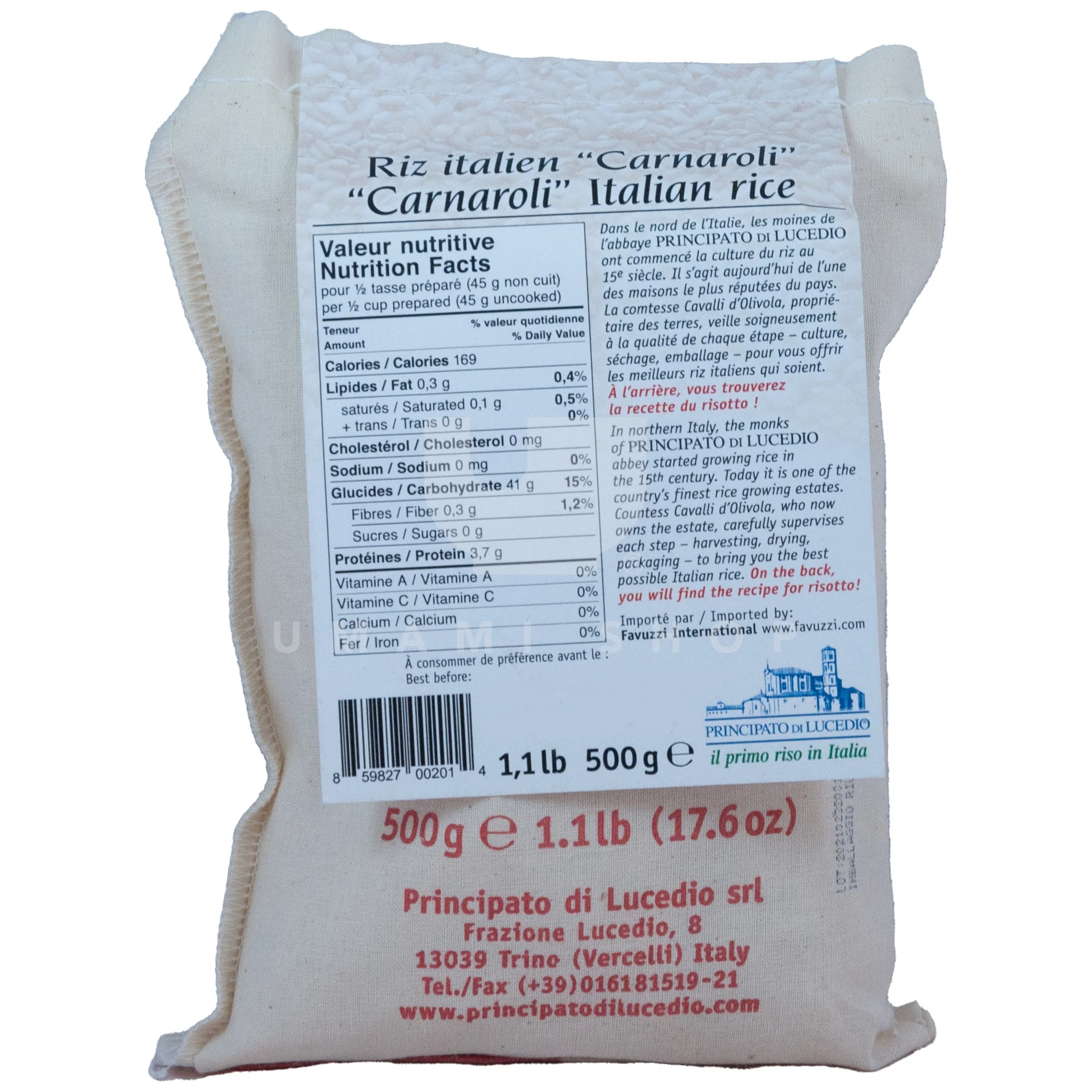 Carnaroli Rice1.1lbs - Image 2
