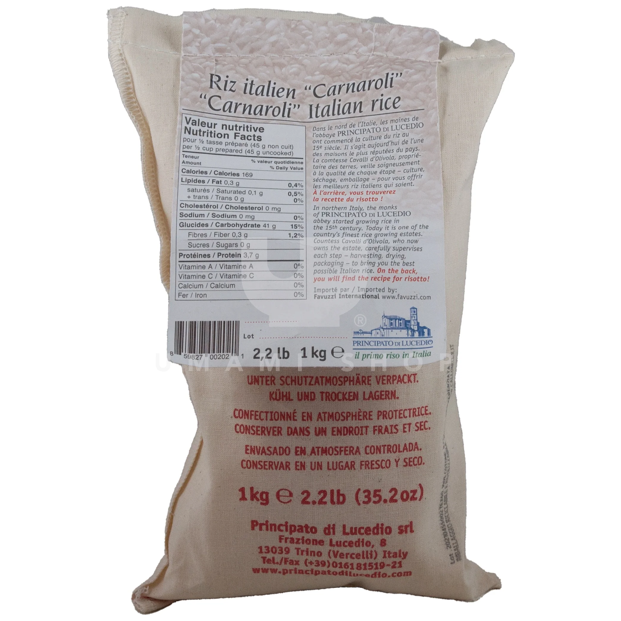 Carnaroli Rice 2.2lbs - Image 2