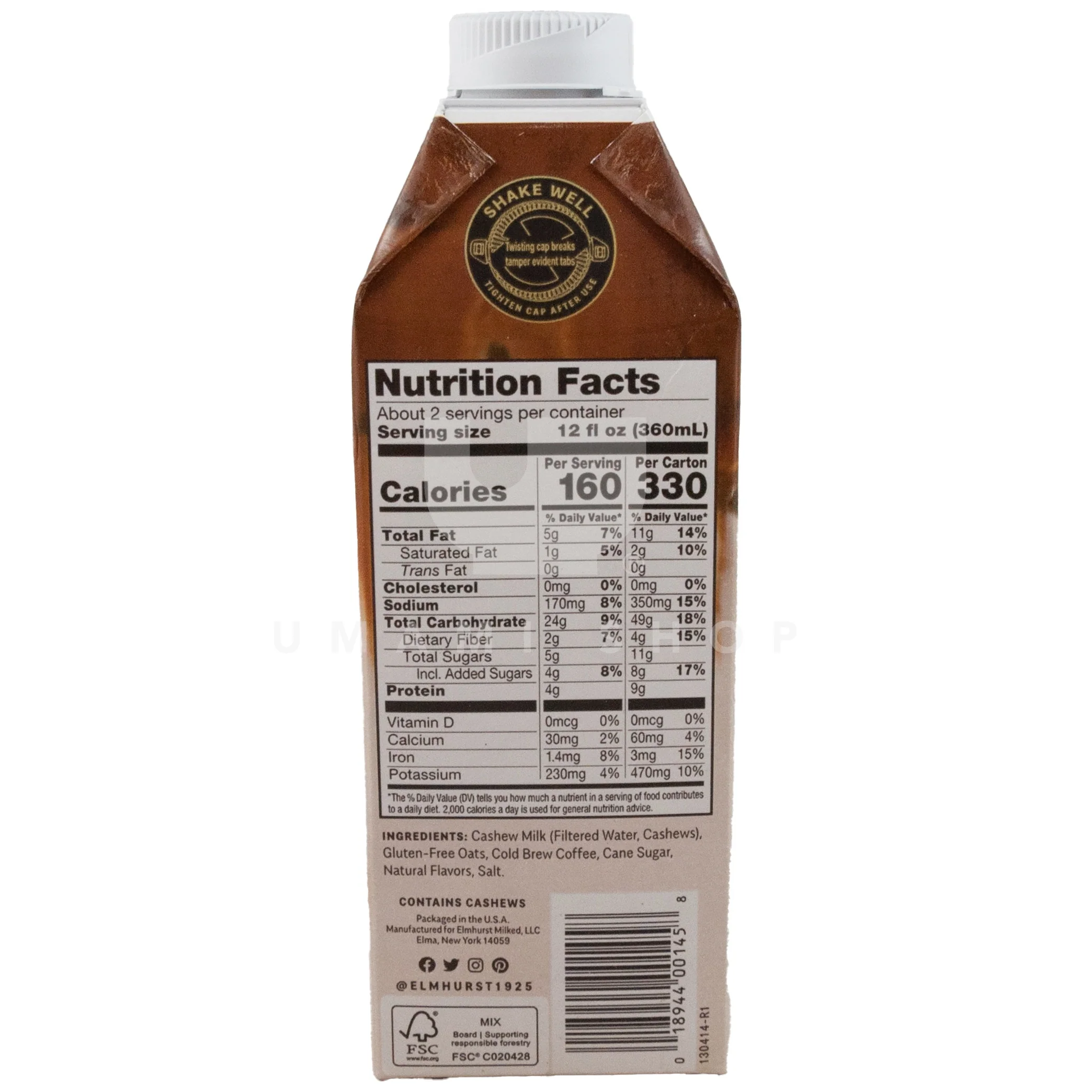 Cashew Creme Latte (GF,V) - Image 2