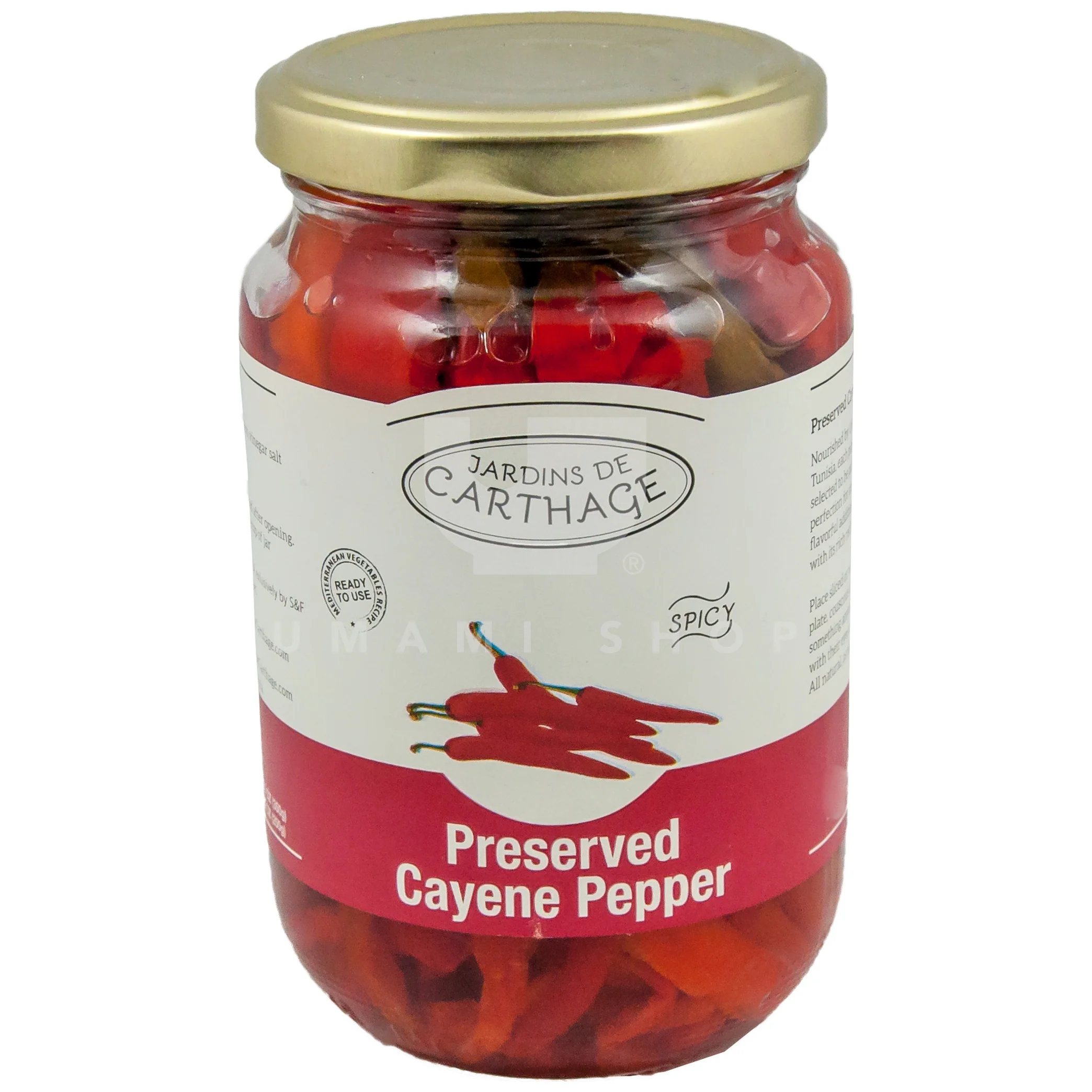 Cayene Pepper Preserved