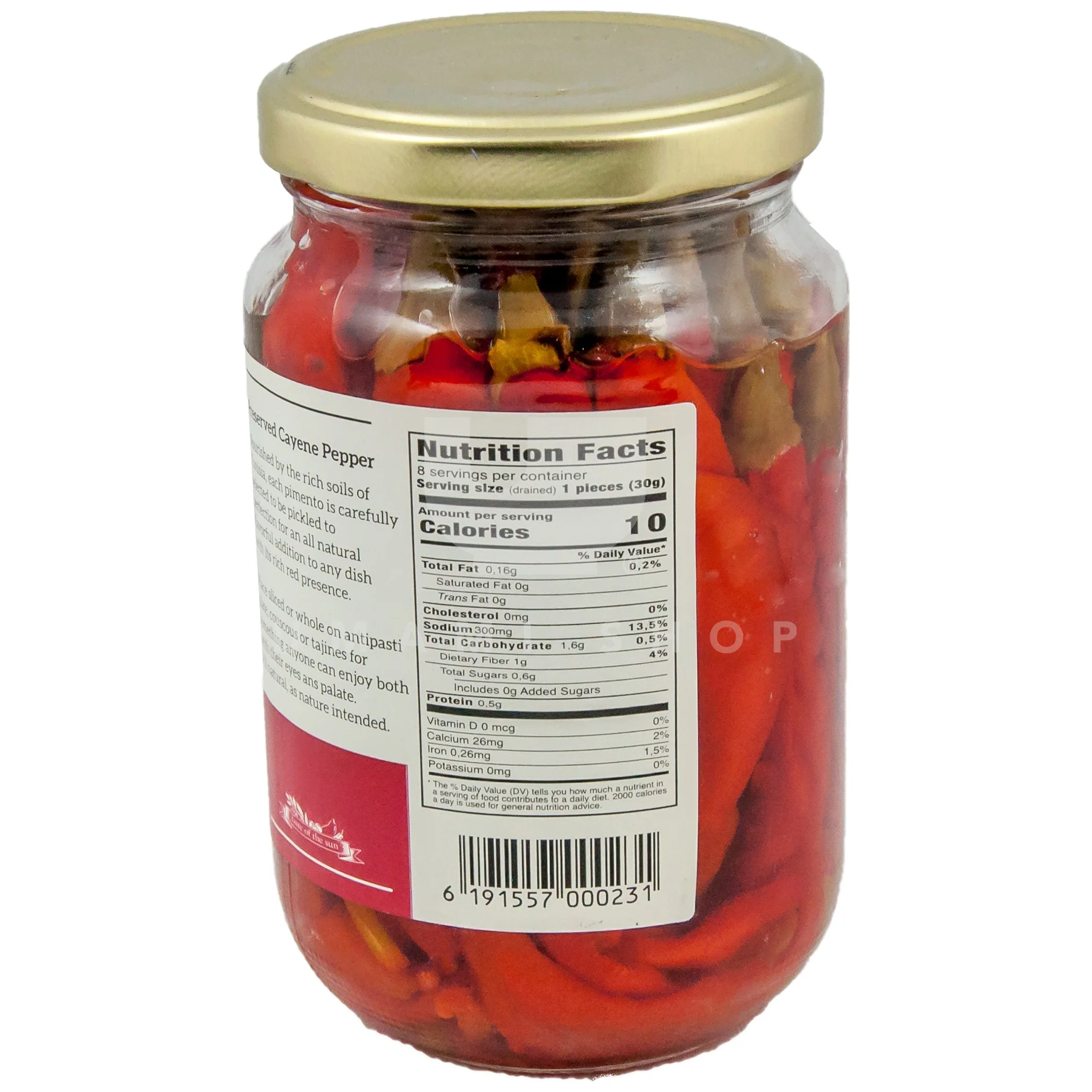 Cayene Pepper Preserved - Image 2