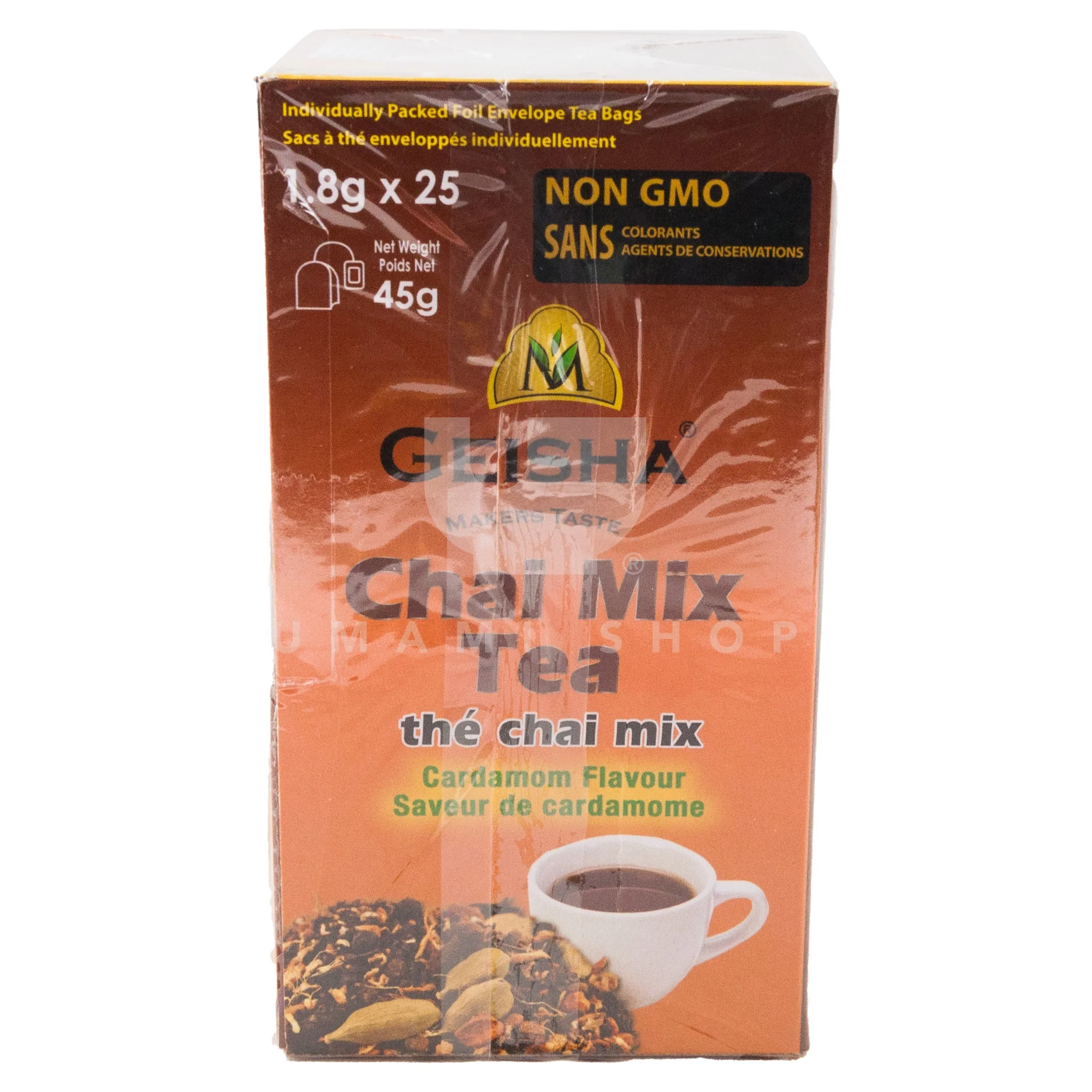 Chai Mix Tea w/Cardamom (25xBag)