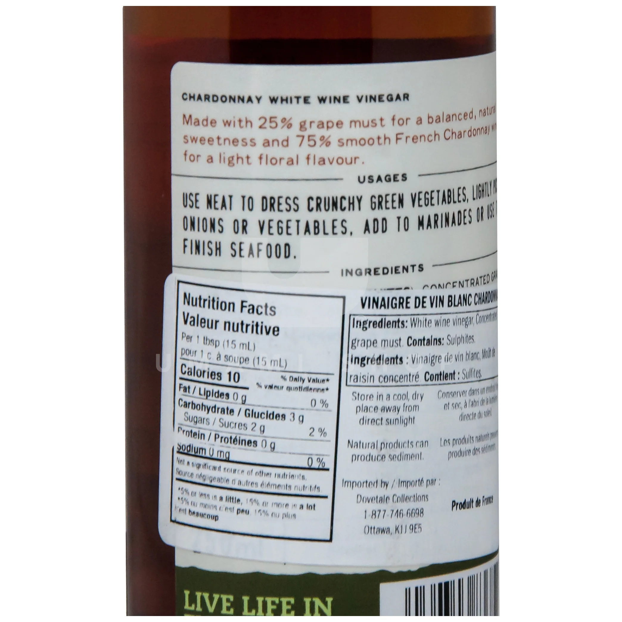 Chardonnay White Wine Vinegar - Image 2
