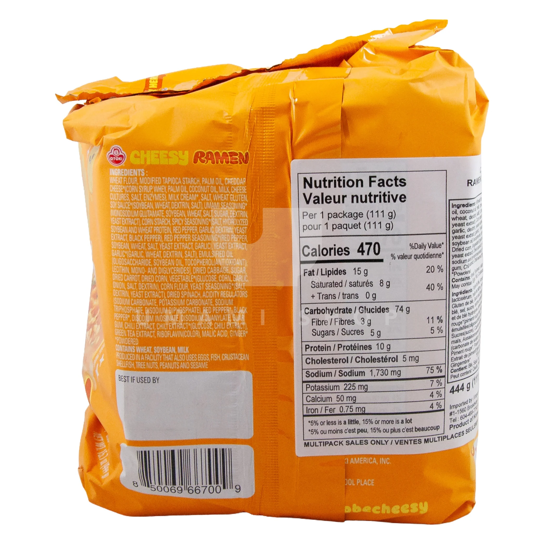 Cheesy Cheddar Ramen 4xPack - Image 2
