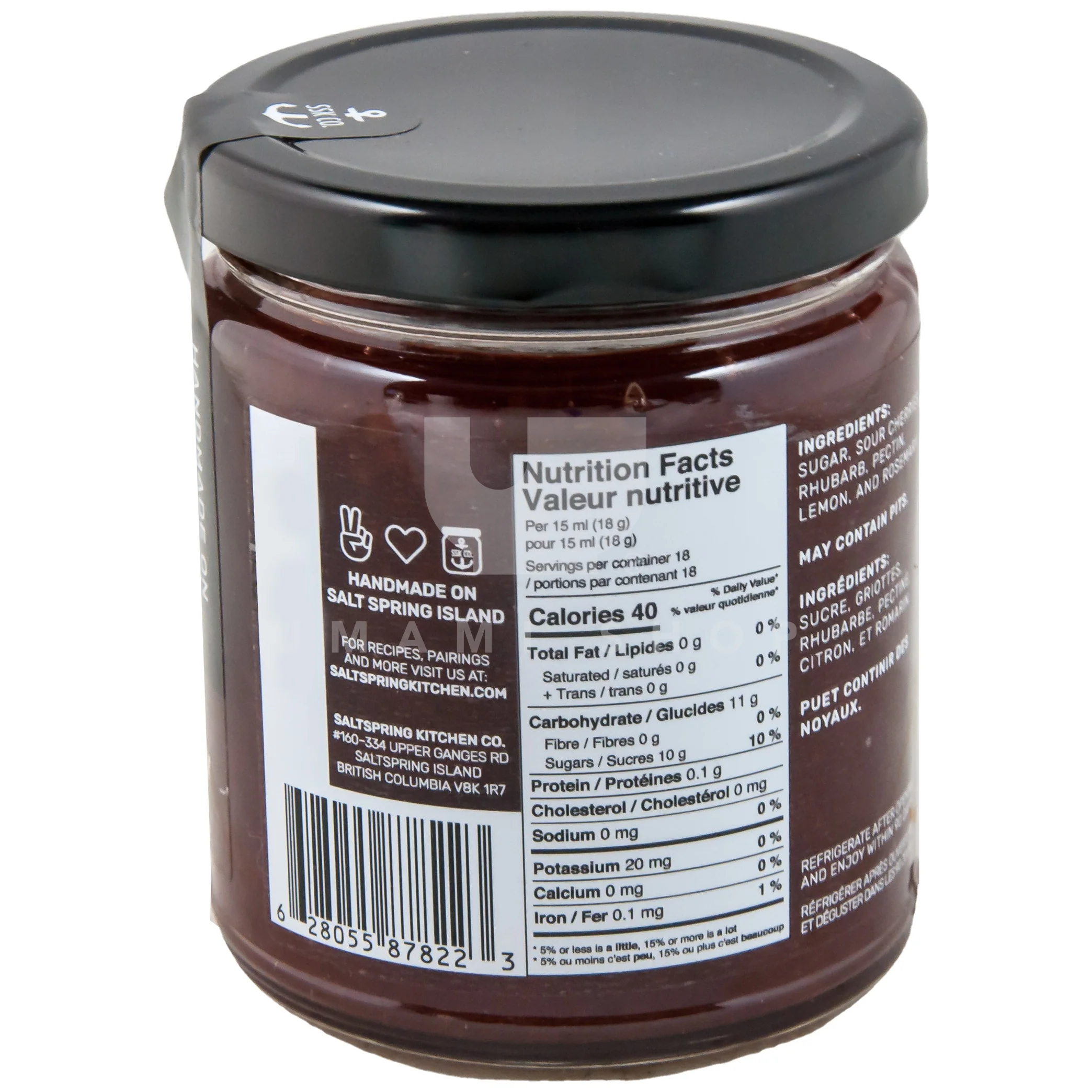Cherry, Rhubarb & Rosemary Spread - Image 2