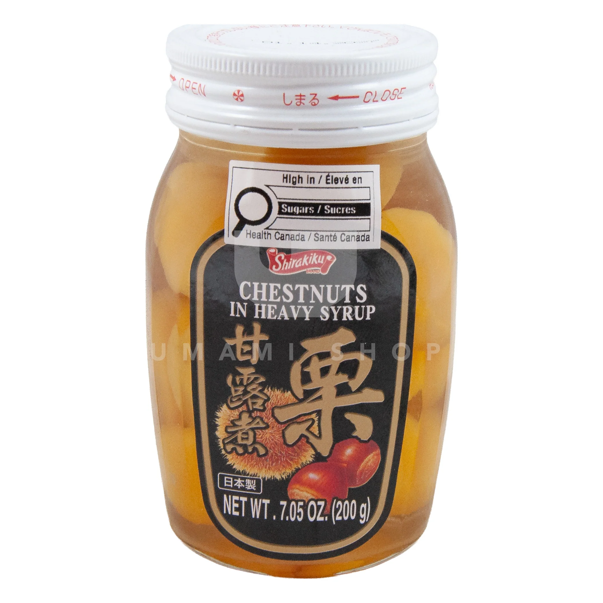 Chestnuts in Heavy Syrup (Japan)
