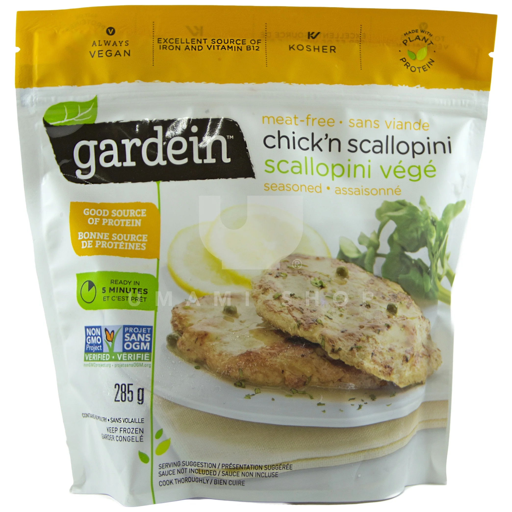 Chick'n Scallopini (V)