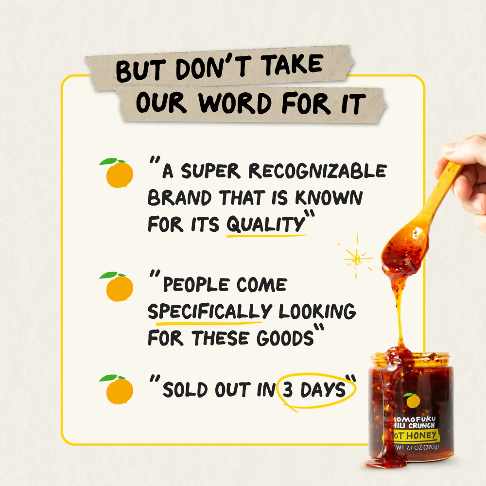 Chili Crunch Hot Honey | Spicy Honey | Condiment |  Gift - Image 3