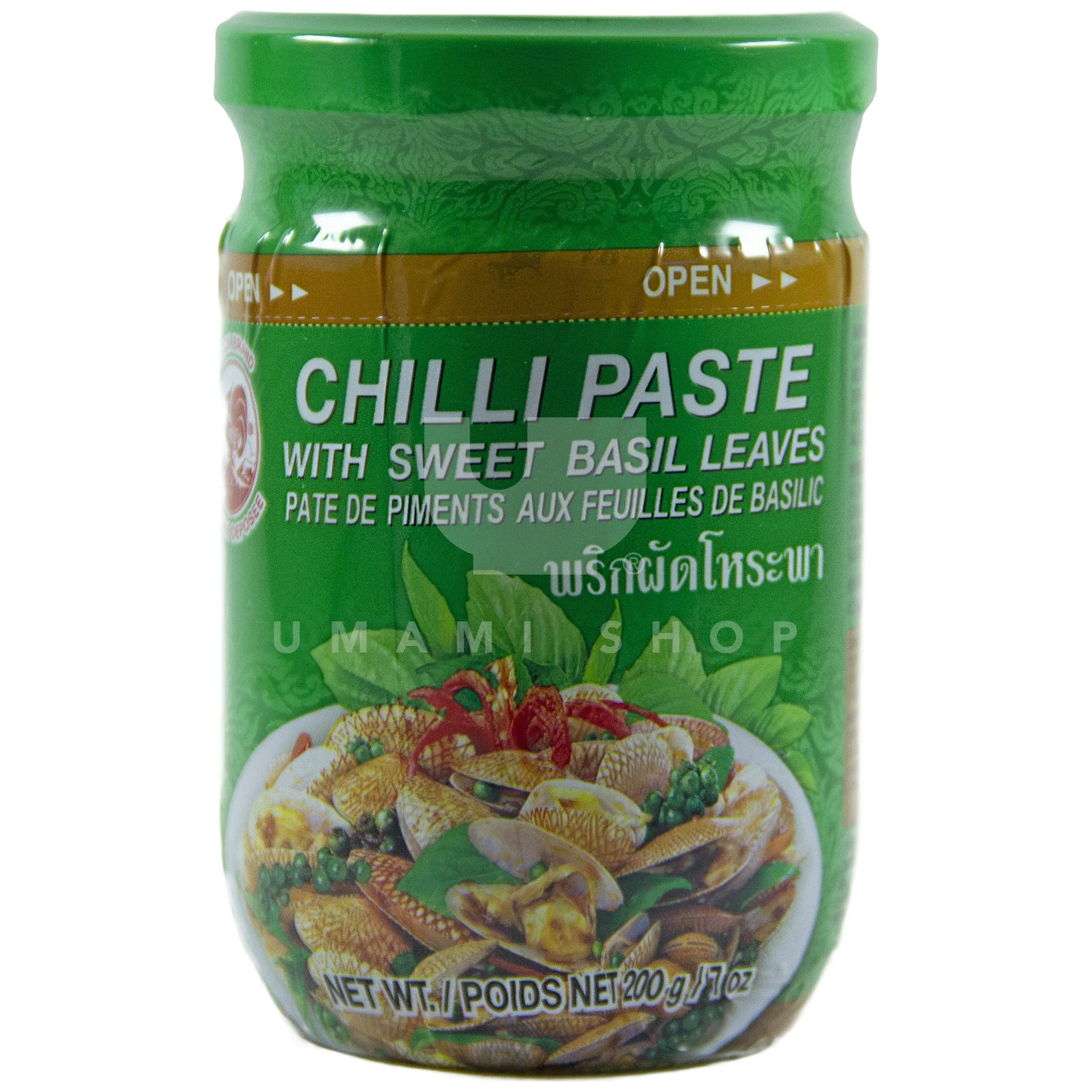 Chili Paste w/Sweet Basil Leaves