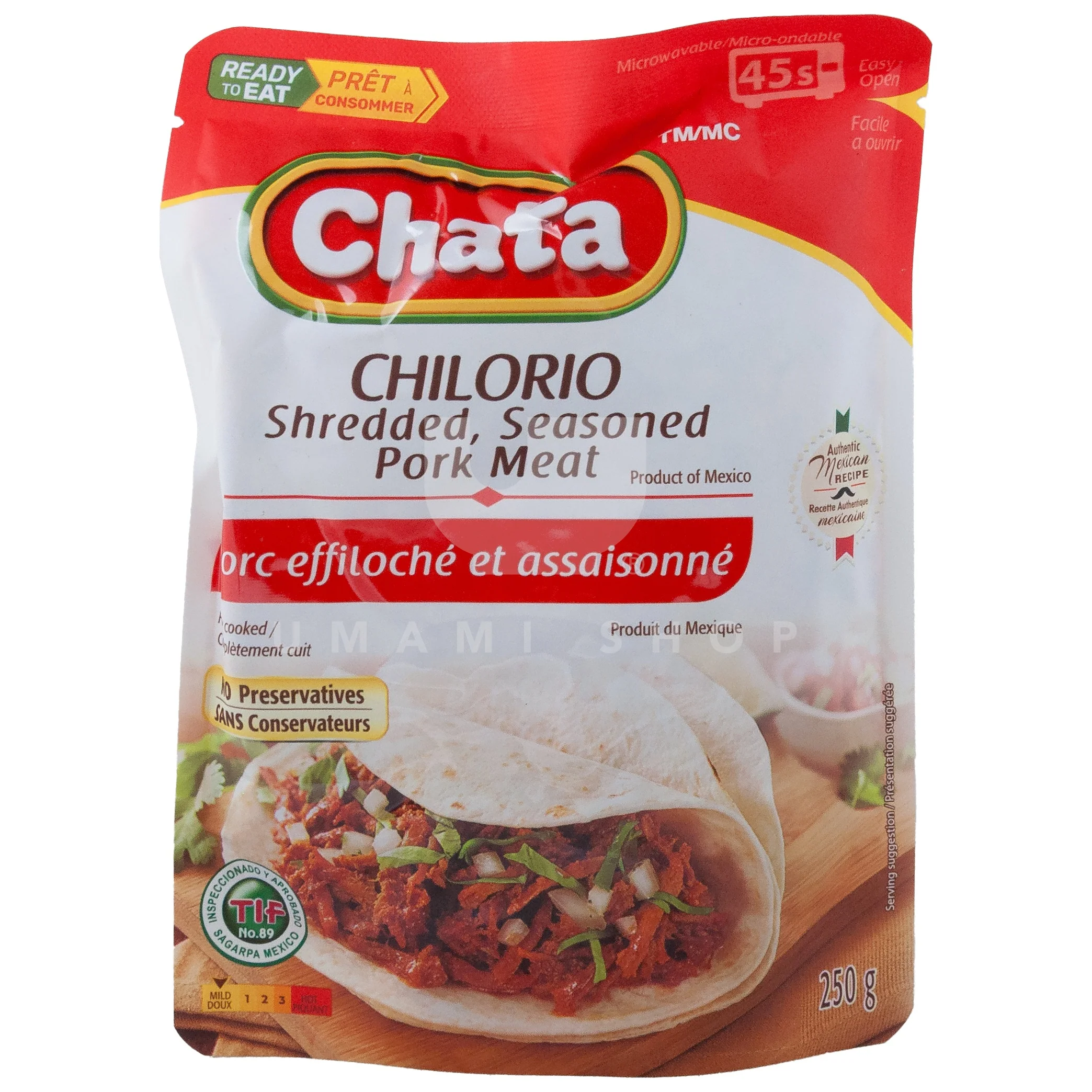 Chilorio (Shrd. Seas. Pork Meat)
