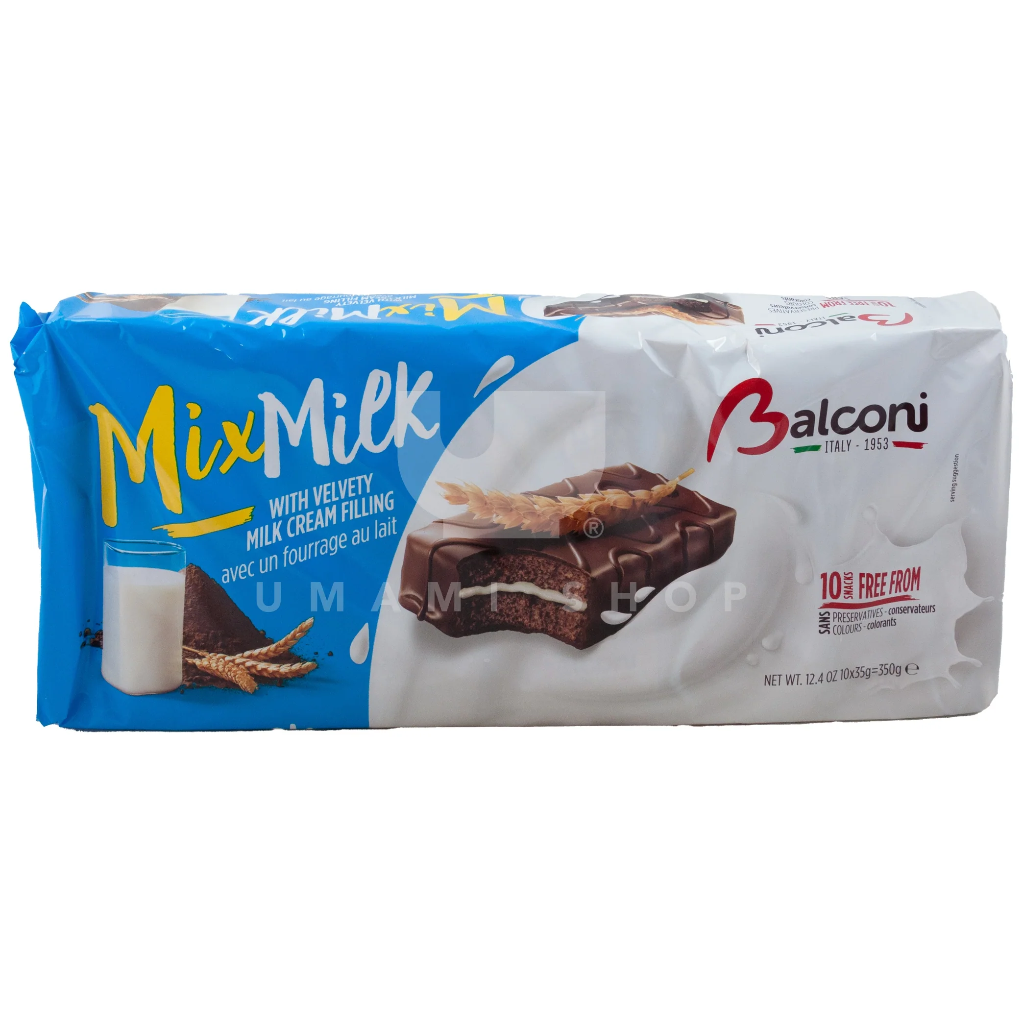 Choco Mini Cake w/Cream Filling