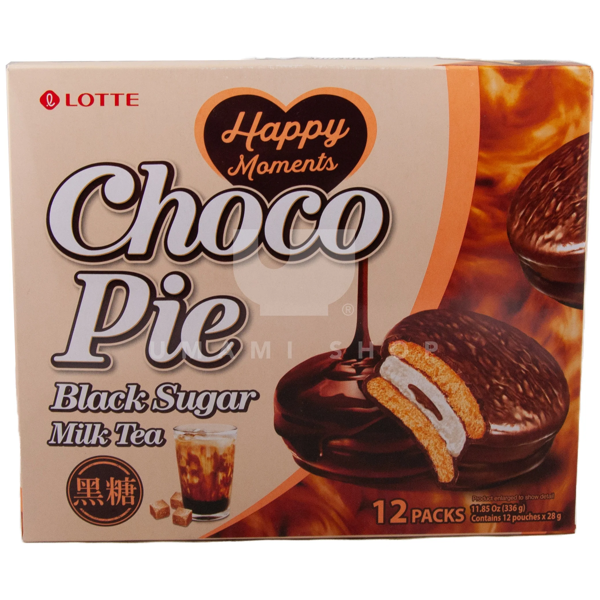 Choco Pie Black Sugar Milk Tea