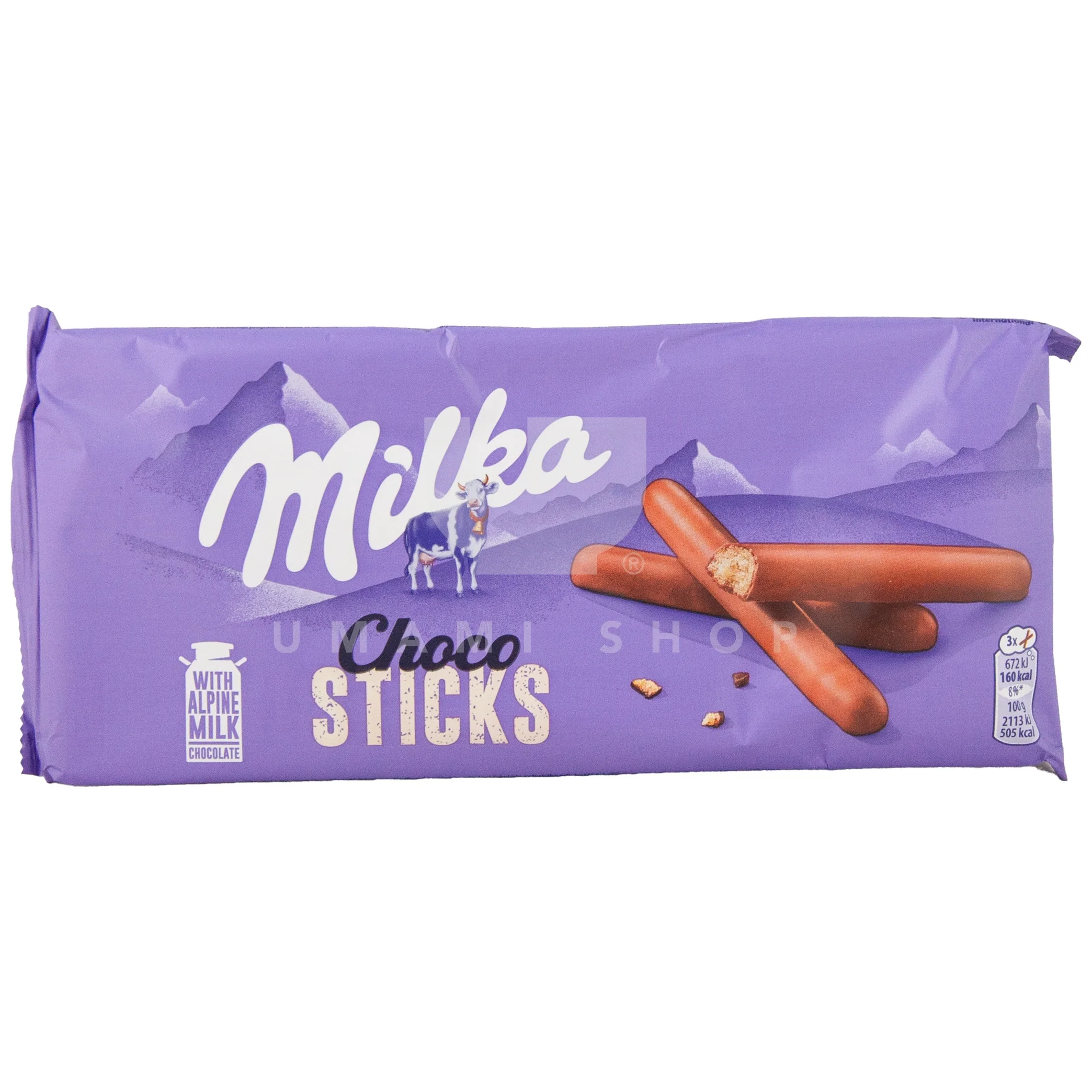 Choco Sticks w/Alpine Milk